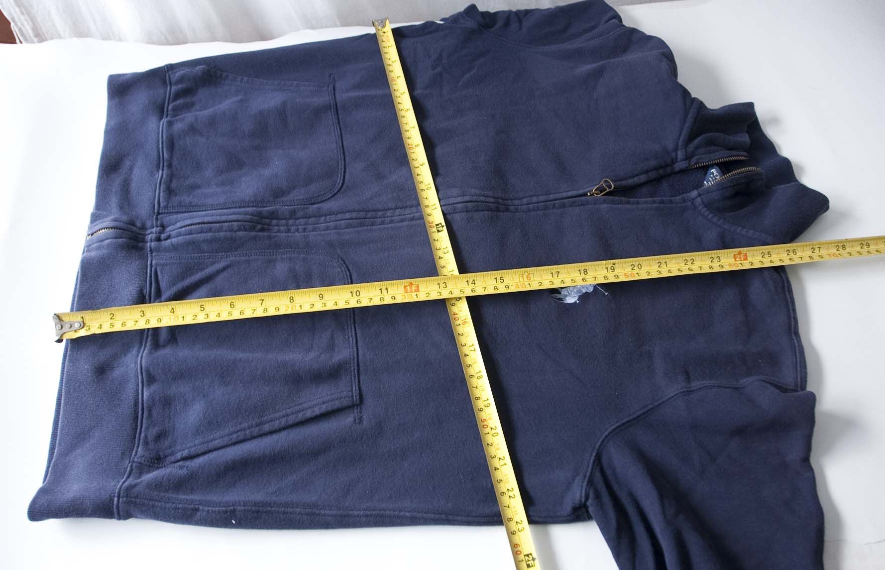 Ralph Lauren × Vintage Ralph Lauren Polo Golf Jacket Size S Full Zip Blue Size US L / EU 52-54 / 3 - 3 Thumbnail