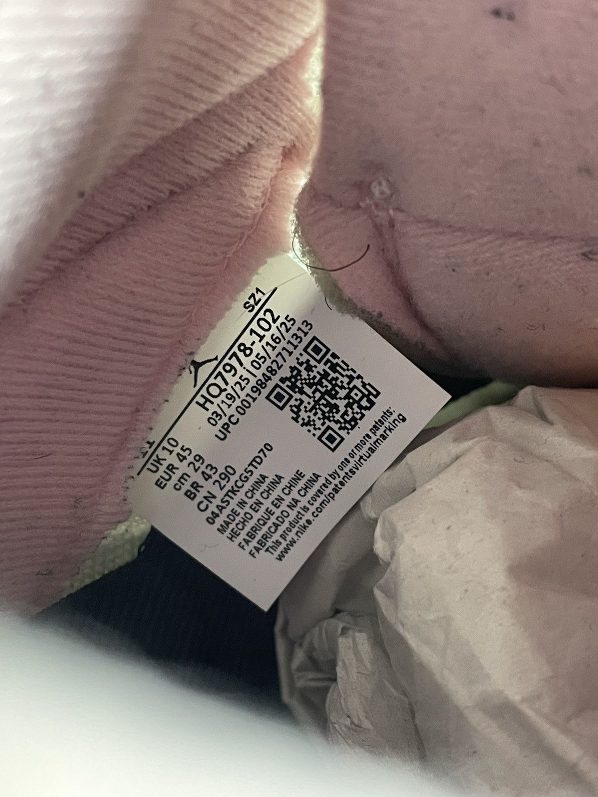 Jordan Brand Jordan 5 Soft Pink Size US 11 / EU 44 - 7 Thumbnail