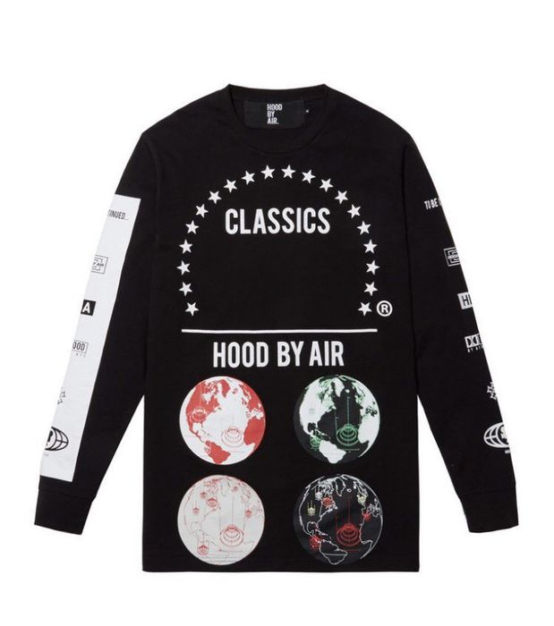 Hood by air 2024 classics t shirt