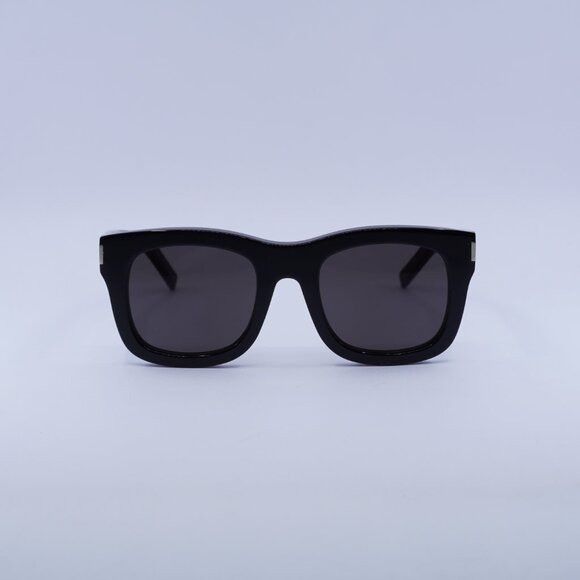Saint Laurent Paris Saint Laurent SL650 MONCEAU 001 Sunglasses Black Square Size ONE SIZE - 3 Thumbnail
