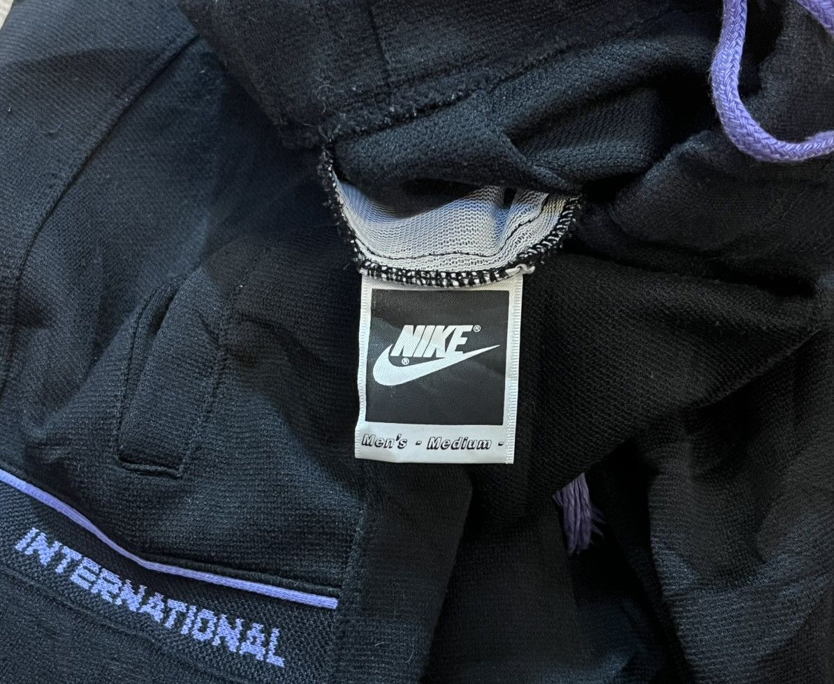 Nike Nike 80-90s japan vintage retro slim track pant purple logo Size US 32 / EU 48 - 6 Thumbnail