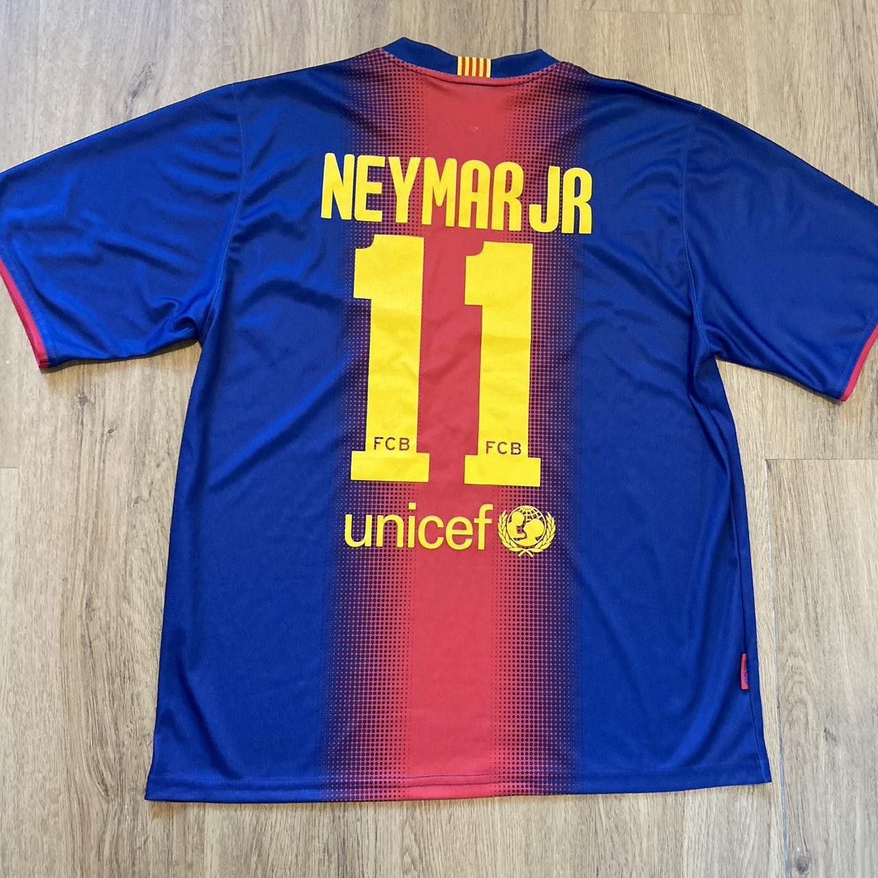 Other 2012-13 Neymar Jr Fc Barcelona Home Football Shirt La Liga Size US XL / EU 56 / 4 - 1 Thumbnail