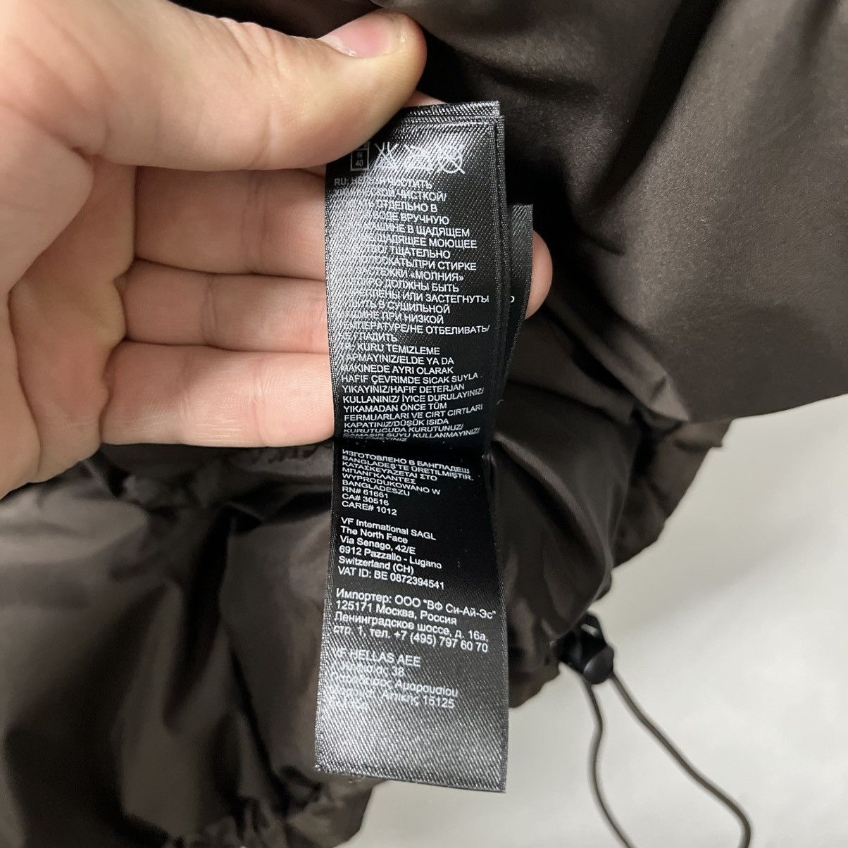 The North Face Brown The North Face 700 Puffer Vest Gilet Down TNF Size US S / EU 44-46 / 1 - 16 Thumbnail