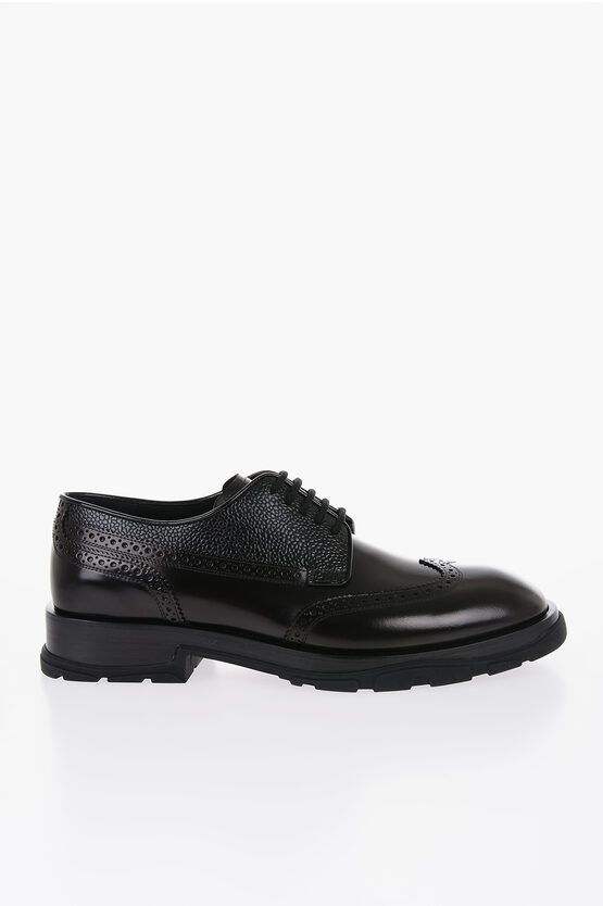 Alexander McQueen o1y1024 Laced Shoes in Black Size US 7.5 / EU 40-41 - 1 Thumbnail