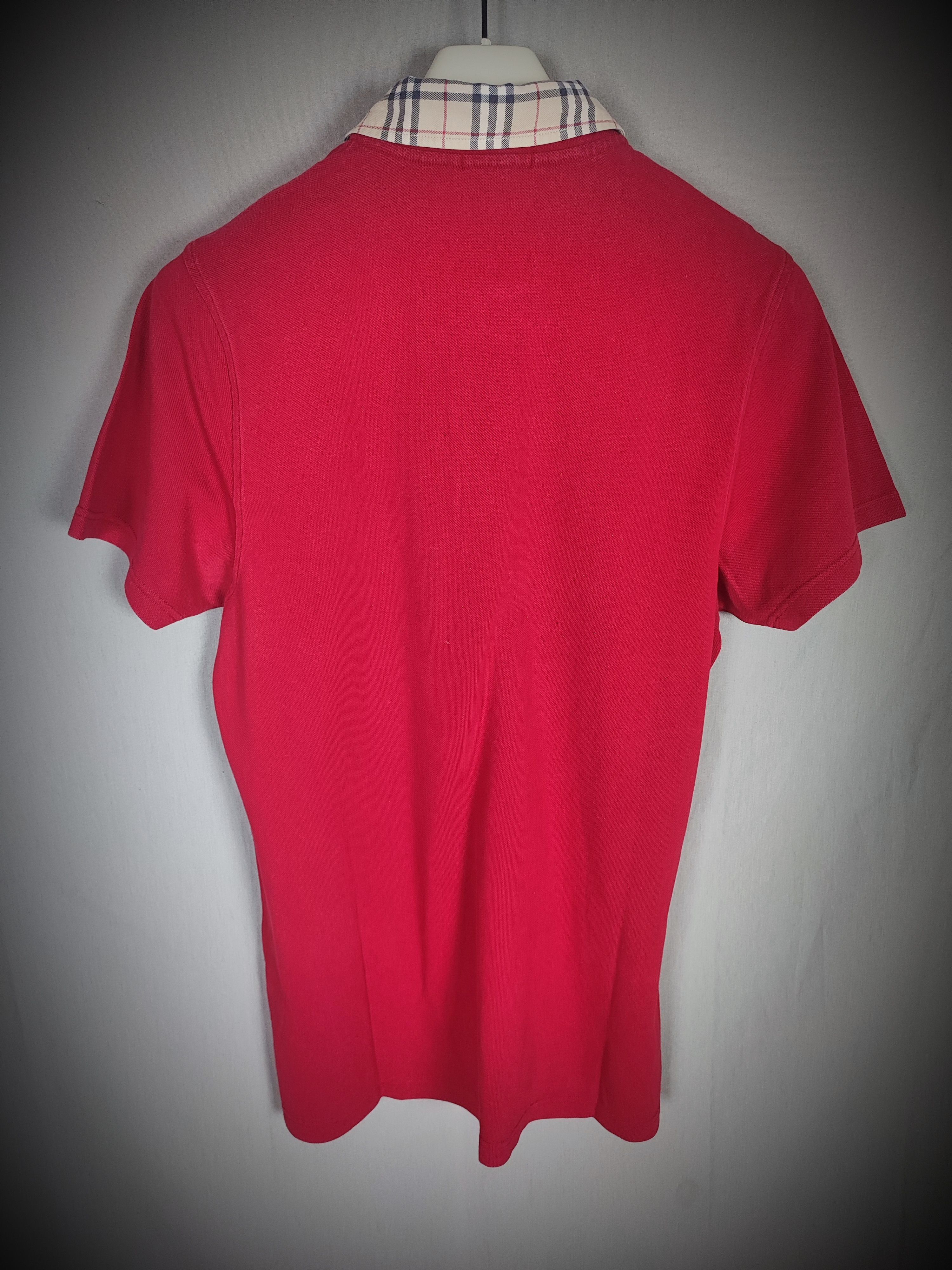 Burberry Burberry Polo L Red Size US L / EU 52-54 / 3 - 6 Thumbnail