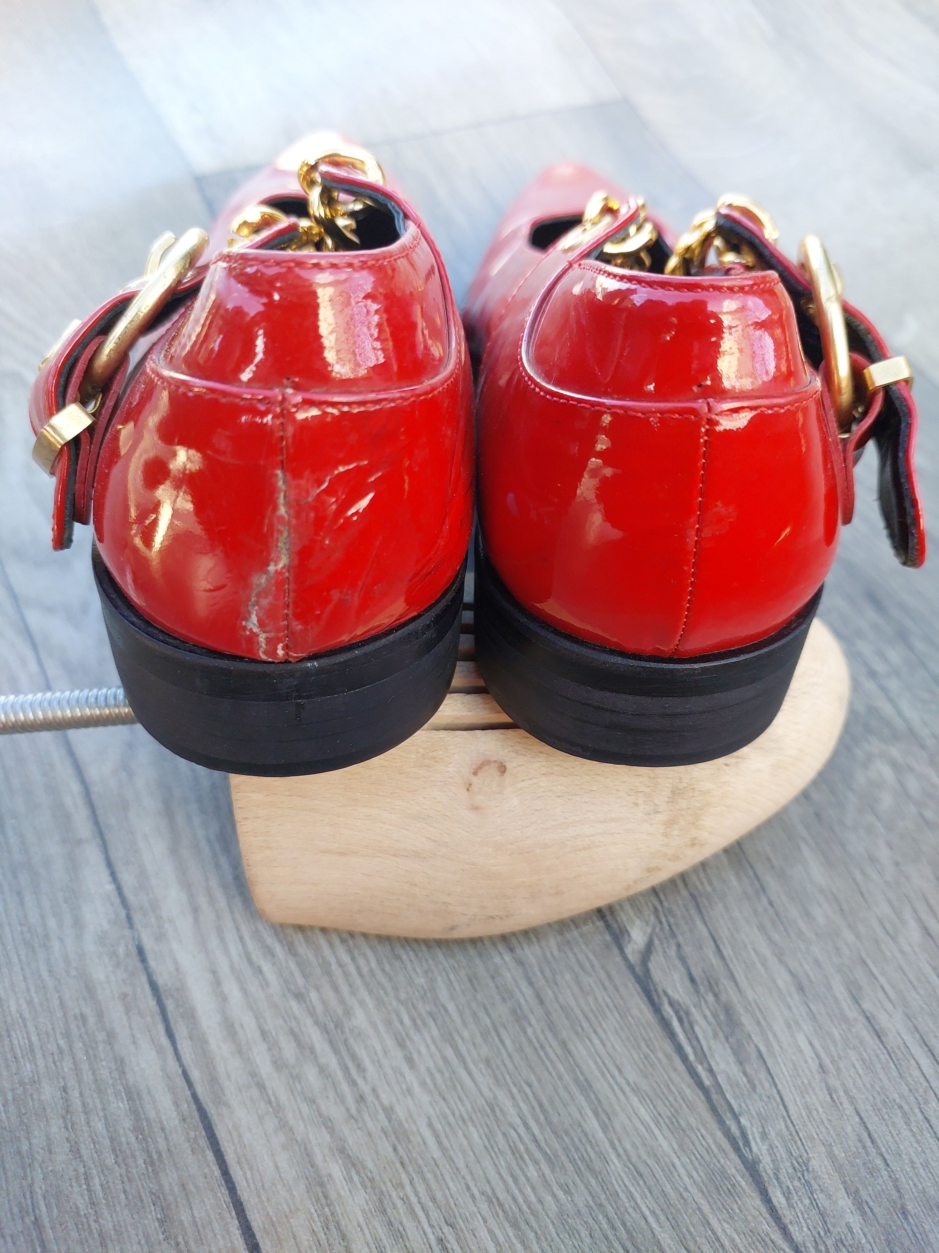 CDG by Comme des Garcons COMME des GARCONS Chain Strap Shoes Size US 6 / IT 36 - 8 Thumbnail