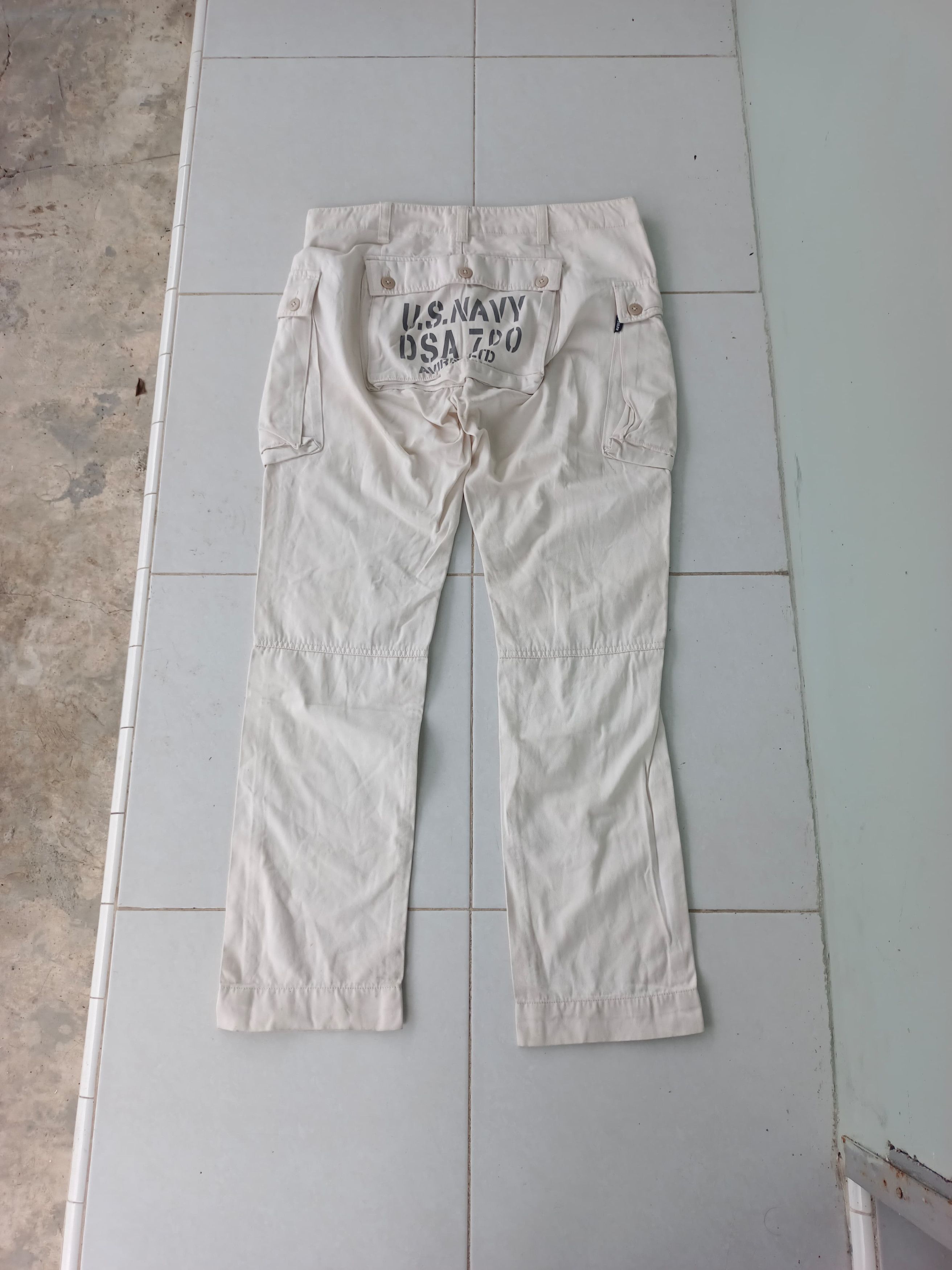Avirex × Vintage Avirex Cargo Pants Size US 37 - 2 Thumbnail