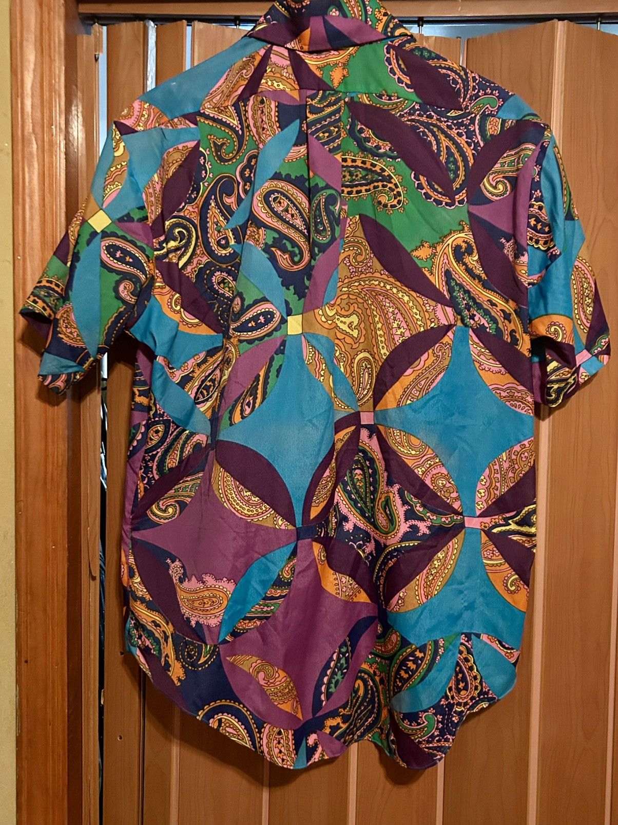 Marlboro Vintage 60s Marlboro paisley shirt Size L / US 10 / IT 46 - 6 Thumbnail