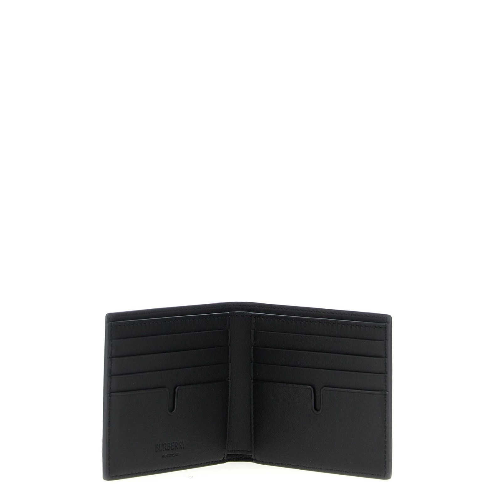 Burberry BURBERRY EKD Black Leather Wallet New & Authentic Size ONE SIZE - 3 Thumbnail