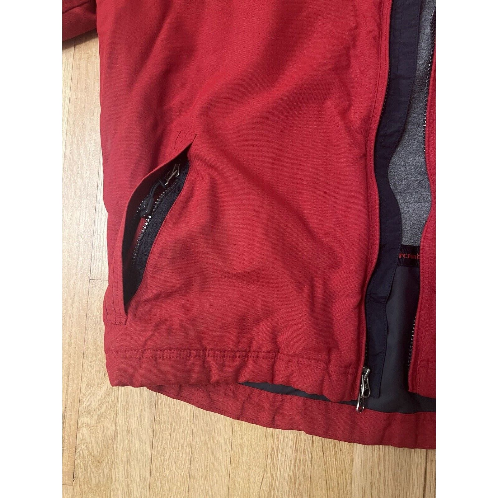 Abercrombie & Fitch Vintage Abercrombie And Fitch Jacket XL Red Men Full Zip Size US XL / EU 56 / 4 - 8 Thumbnail