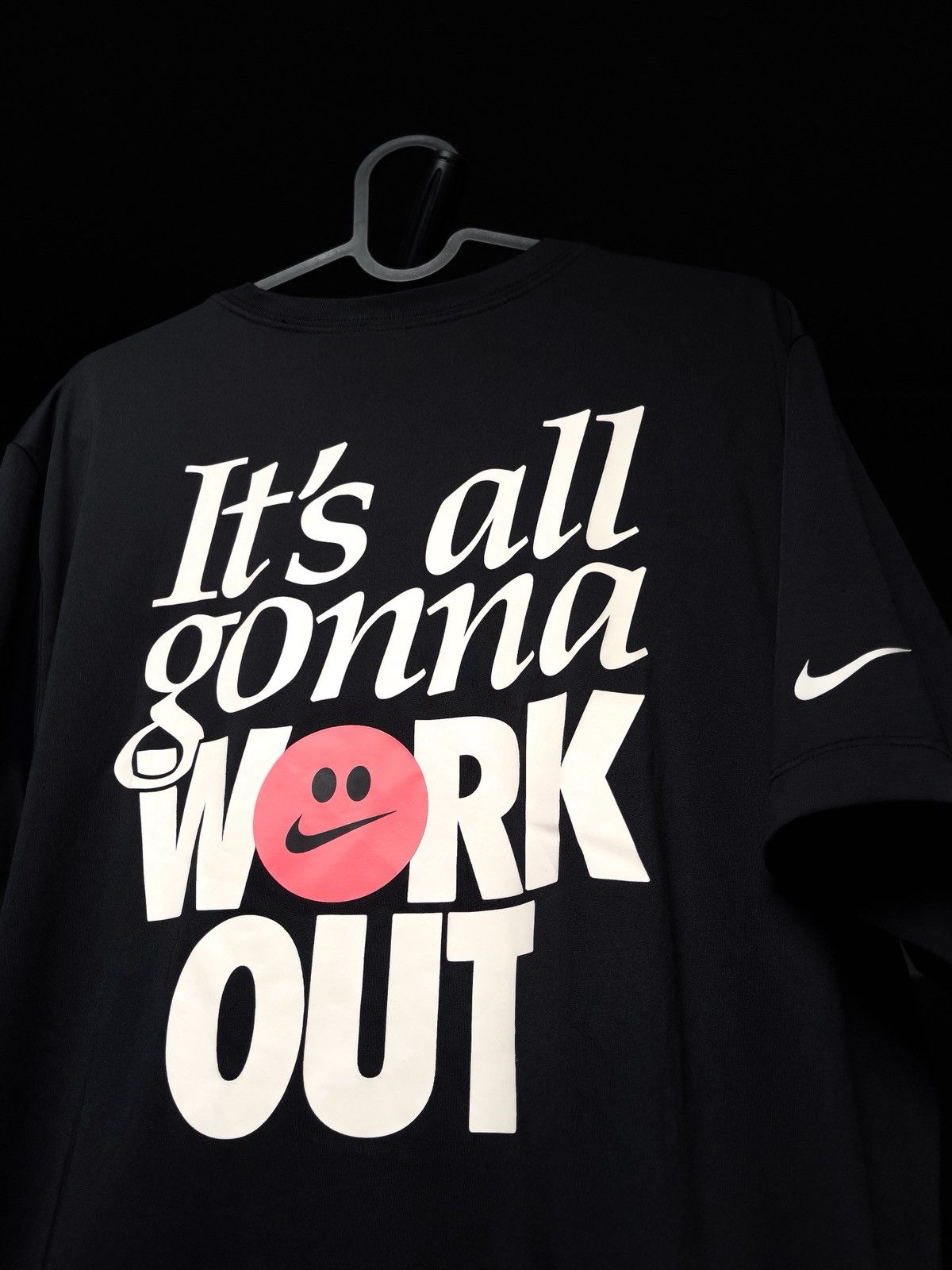 Nike Nike Dri-Fit Training Work Out Graphic T-Shirt Size US L / EU 52-54 / 3 - 1 Thumbnail