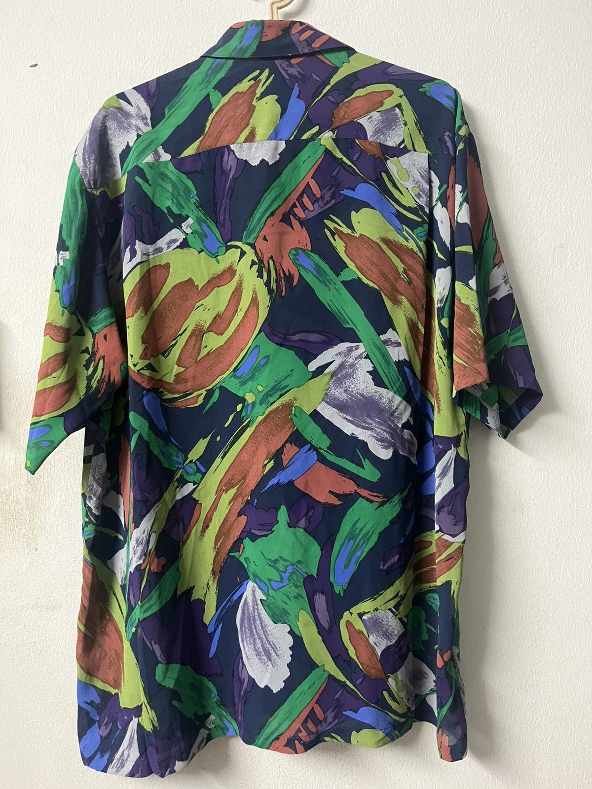 Balenciaga Balenciaga Silk Shirt With Two Pocket Size US L / EU 52-54 / 3 - 2 Thumbnail