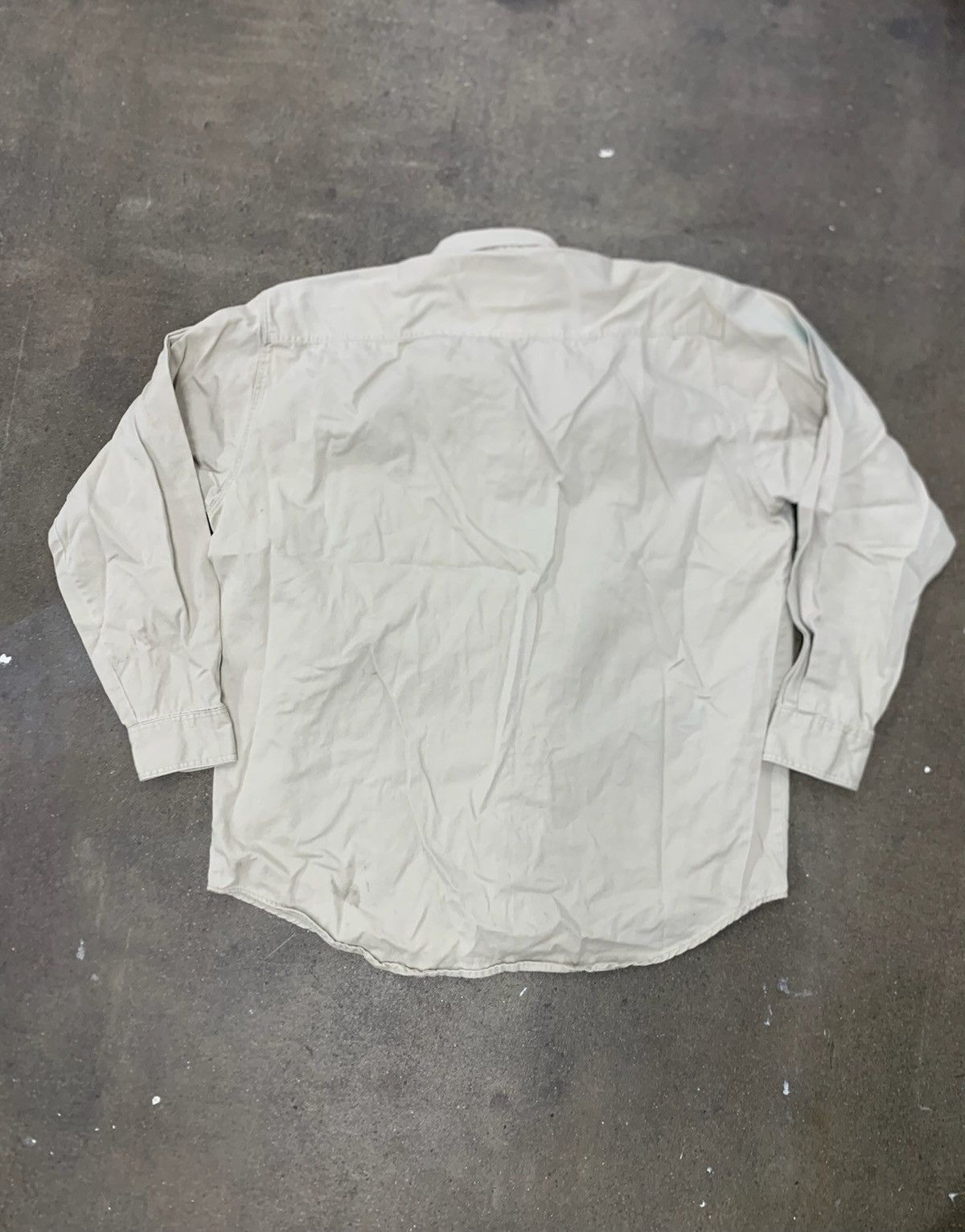 Vintage Vintage MnM Tan Overshirt Size US L / EU 52-54 / 3 - 1 Thumbnail