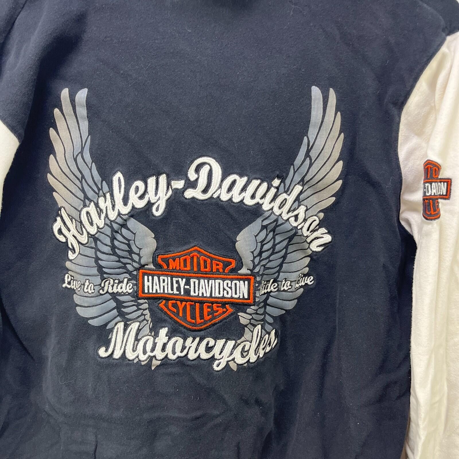 Harley Davidson Vintage Y2K Harley Davidson Wings Zip Hoodie Womens 1W 1X Size XXL / US 16-18 / IT 52-54 - 2 Thumbnail