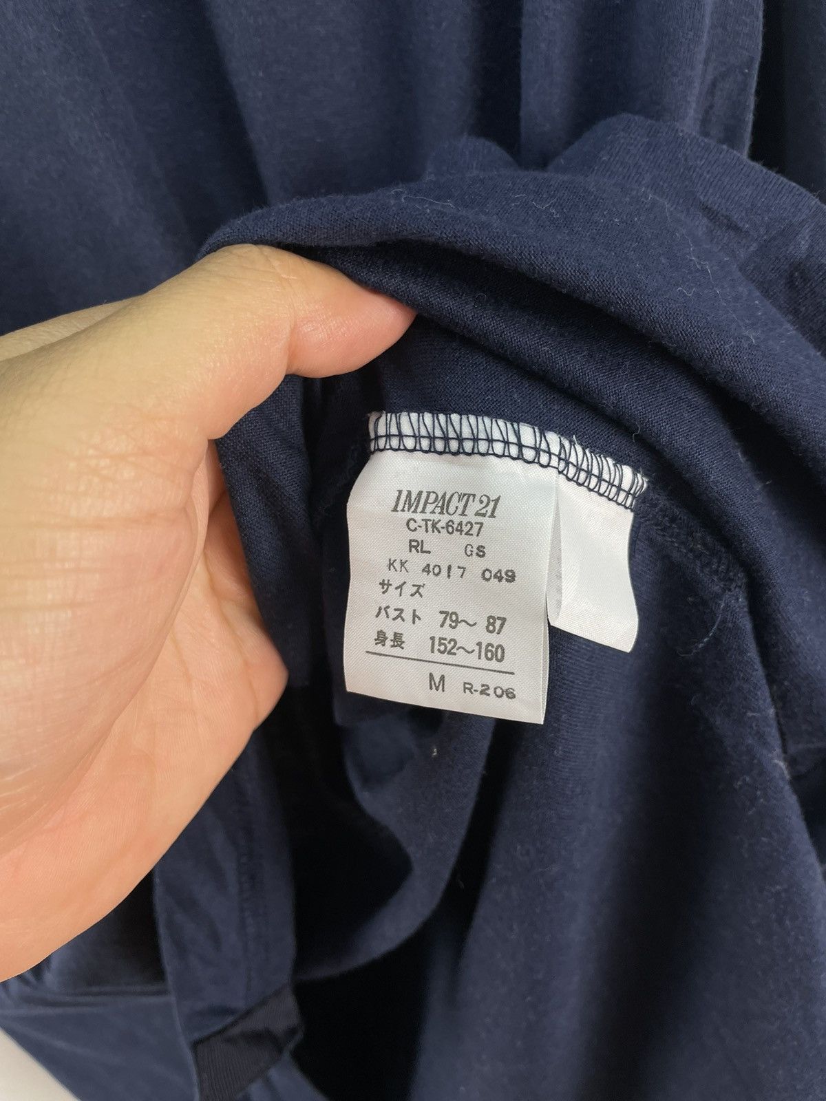 Ralph Lauren Vintage Ralph Lauren Polo Rugby Long Sleeve Navy Blue Size US M / EU 48-50 / 2 - 8 Thumbnail