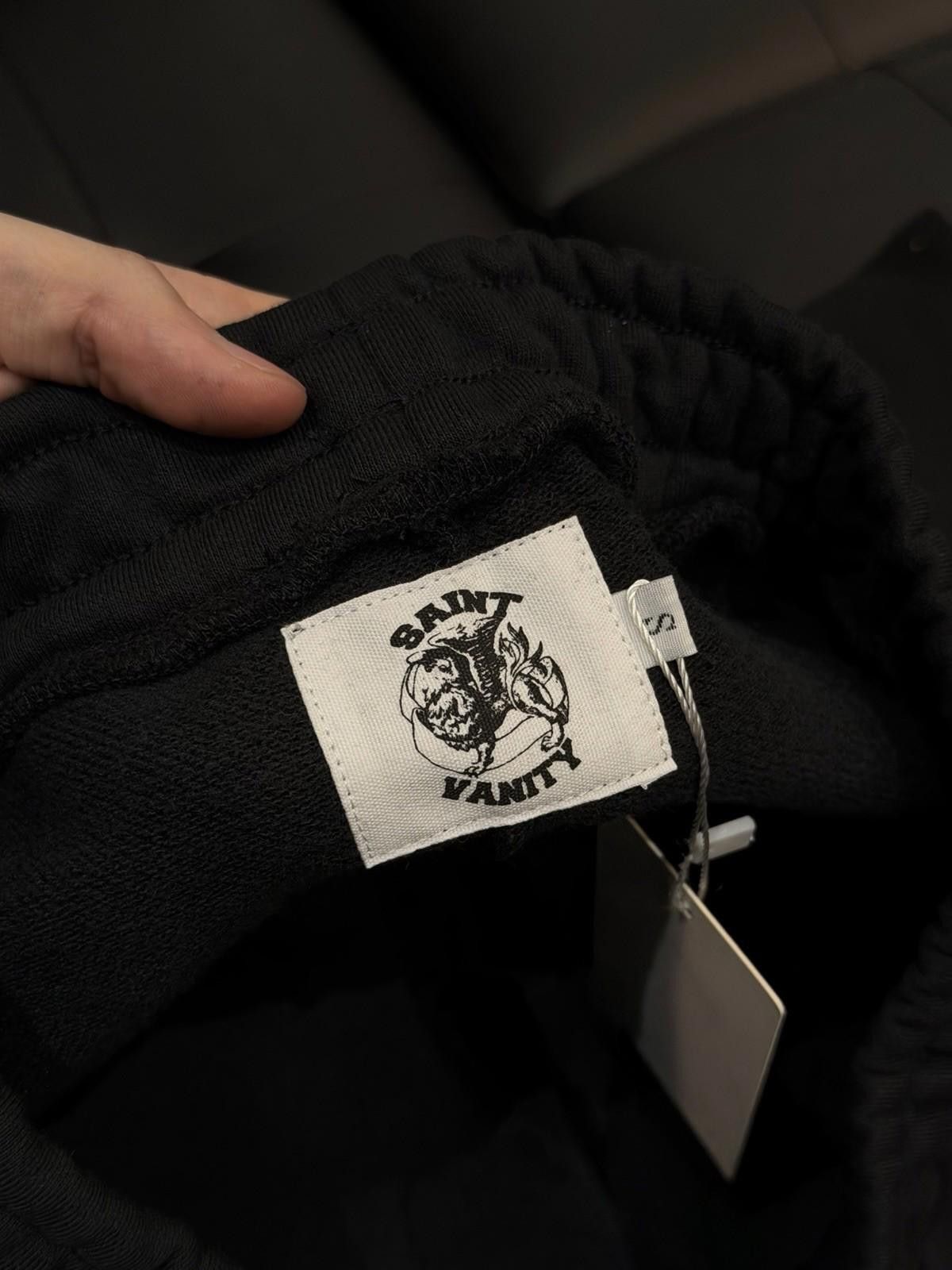 Saint Vanity Size S - Saint Vanity Varsity Sweatpants Black Pink NEW 2025 Size US 30 / EU 46 - 9 Thumbnail