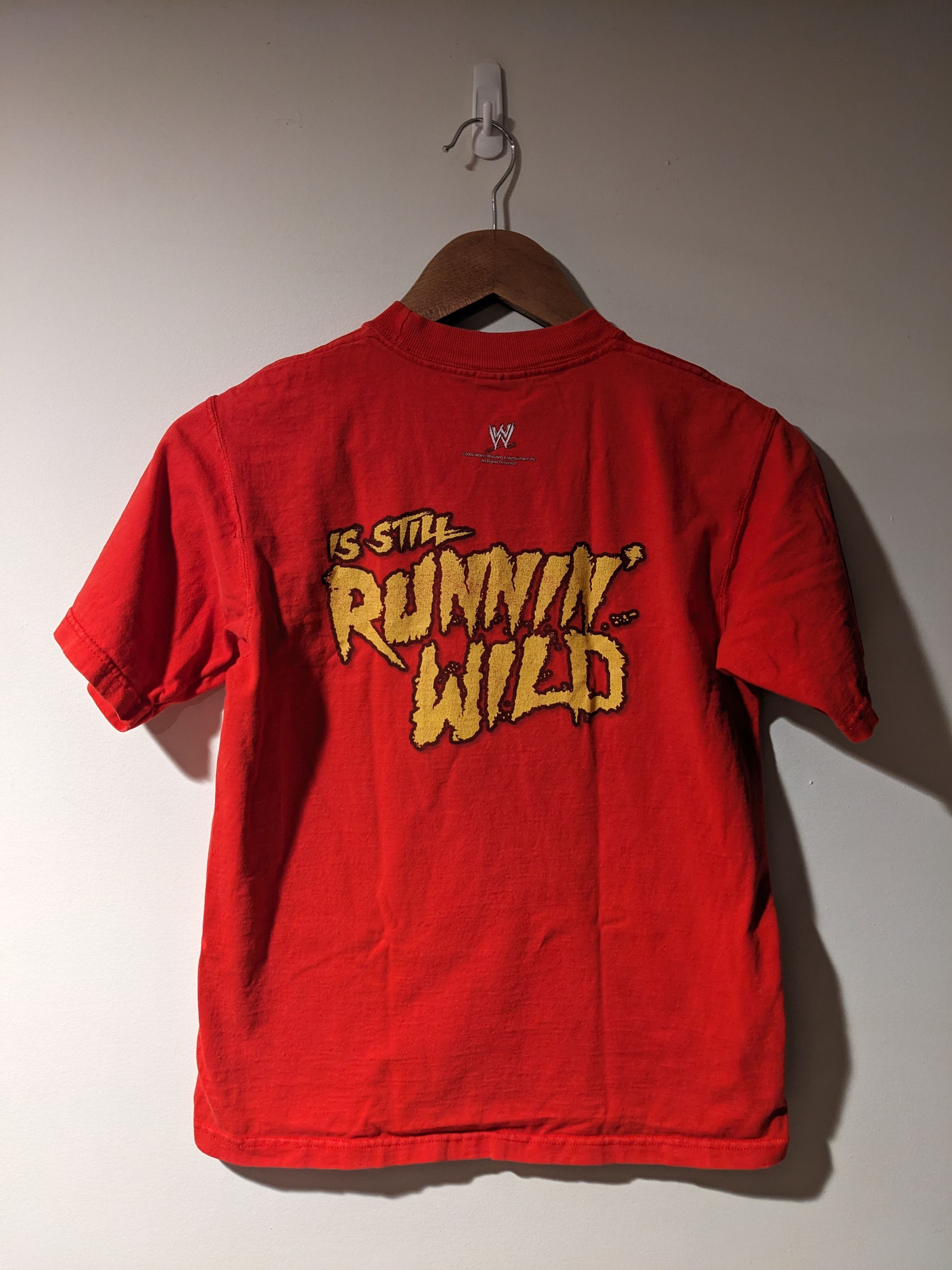 Vintage × WWE Vintage 2002 Hulkamania Still Running WWE Kids 14/16 T-Shirt Size US M / EU 48-50 / 2 - 5 Thumbnail