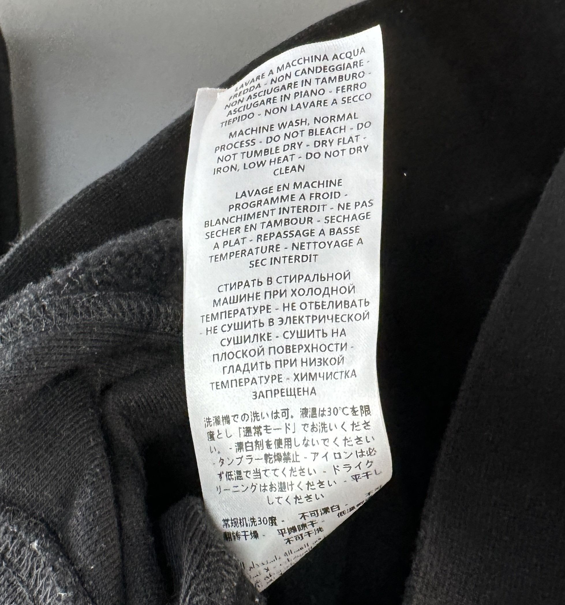Stella McCartney Stella McCartney No Smile No Service Lips Hoodie Black S-M Size US S / EU 44-46 / 1 - 9 Thumbnail