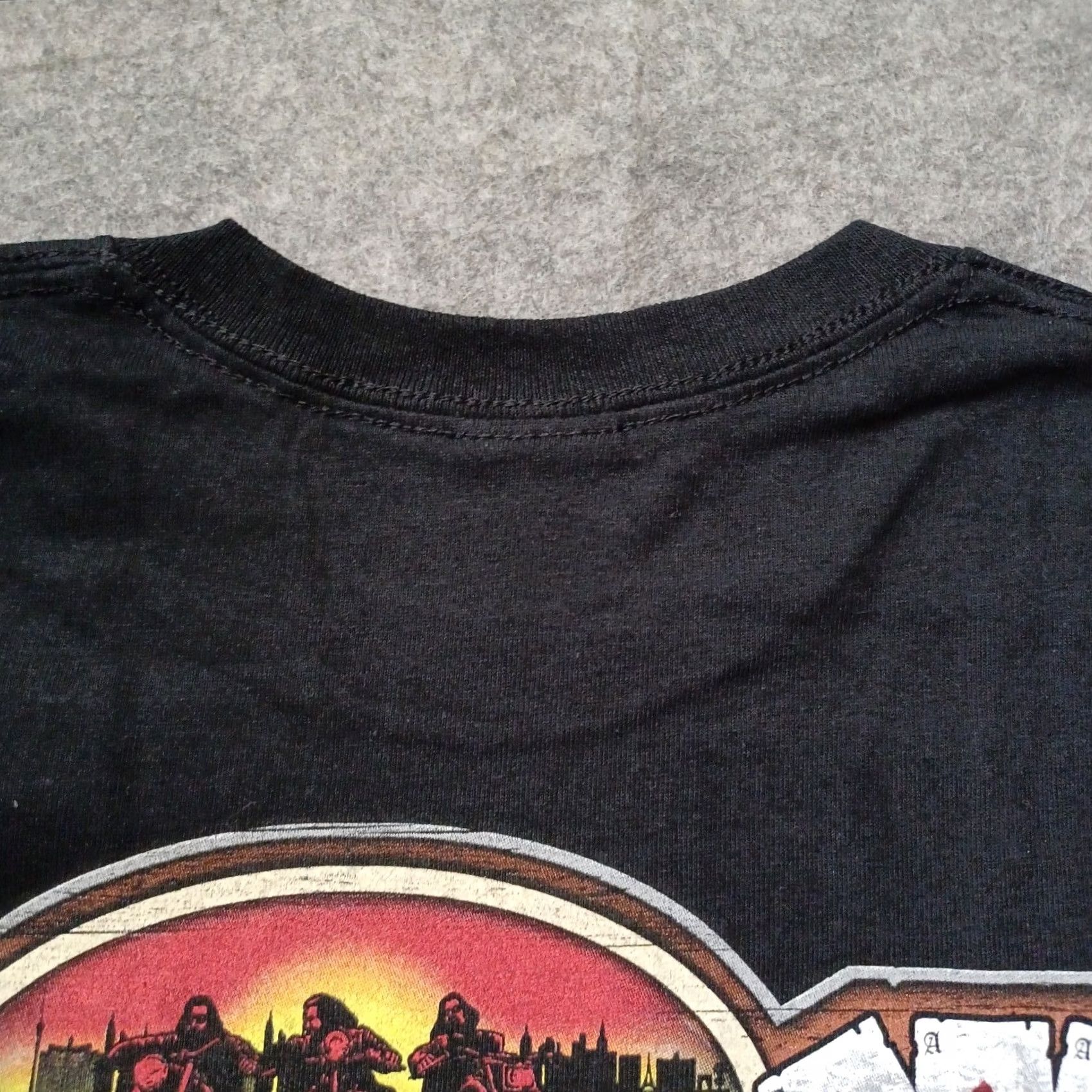 Gildan Gildan Men T-Shirt Black Las Vegas Bike Fest 2014 Motorcycle Front Back Graphic CC Crew Neck M Size US M / EU 48-50 / 2 - 4 Thumbnail