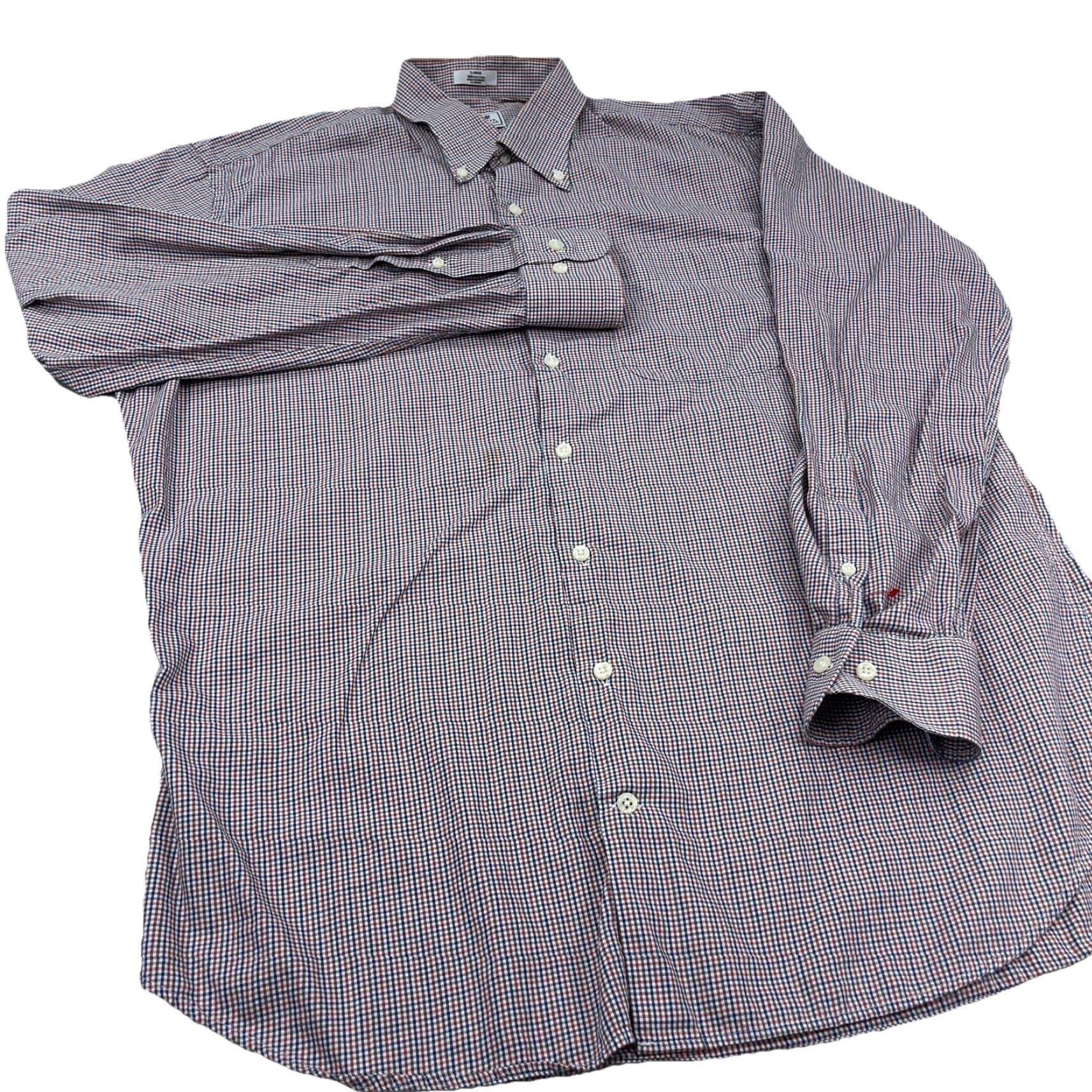 Peter Millar Peter Millar Shirt Men L Button-Up Red Check Dress Casual Modern Vintage No Size US L / EU 52-54 / 3 - 7 Thumbnail