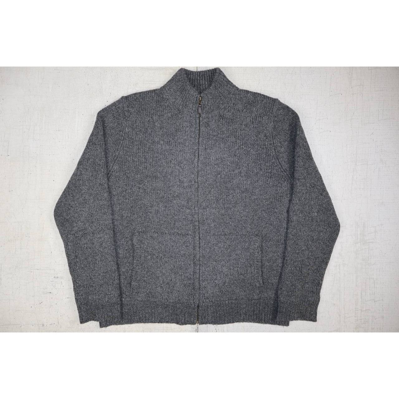 L.L. Bean LL Bean Men’s Waterfowl Sweater Full Zip Lambswool Jacket Size US L / EU 52-54 / 3 - 8 Thumbnail