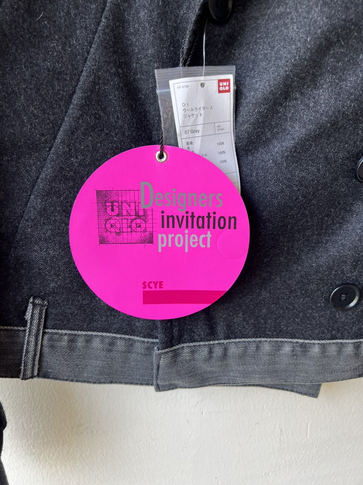 SCYE Uniqlo X Scye Designers Invitation Project Wool Jacket Size US M / EU 48-50 / 2 - 8 Thumbnail