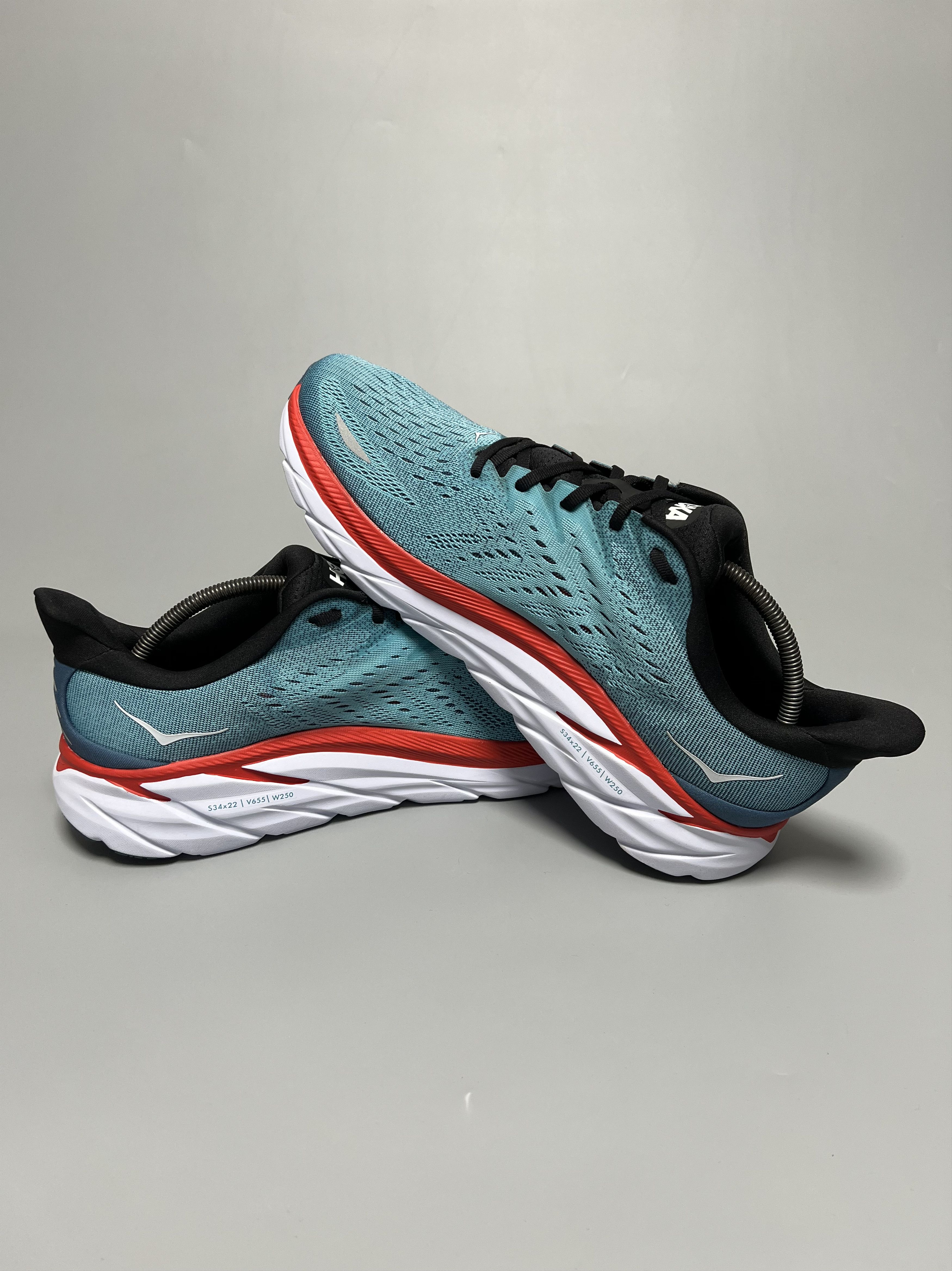 Hoka 12.5D Hoka One One Clifton 8 Men's Running Shoes Walking Gym Size US 12.5 / EU 45-46 - 5 Thumbnail