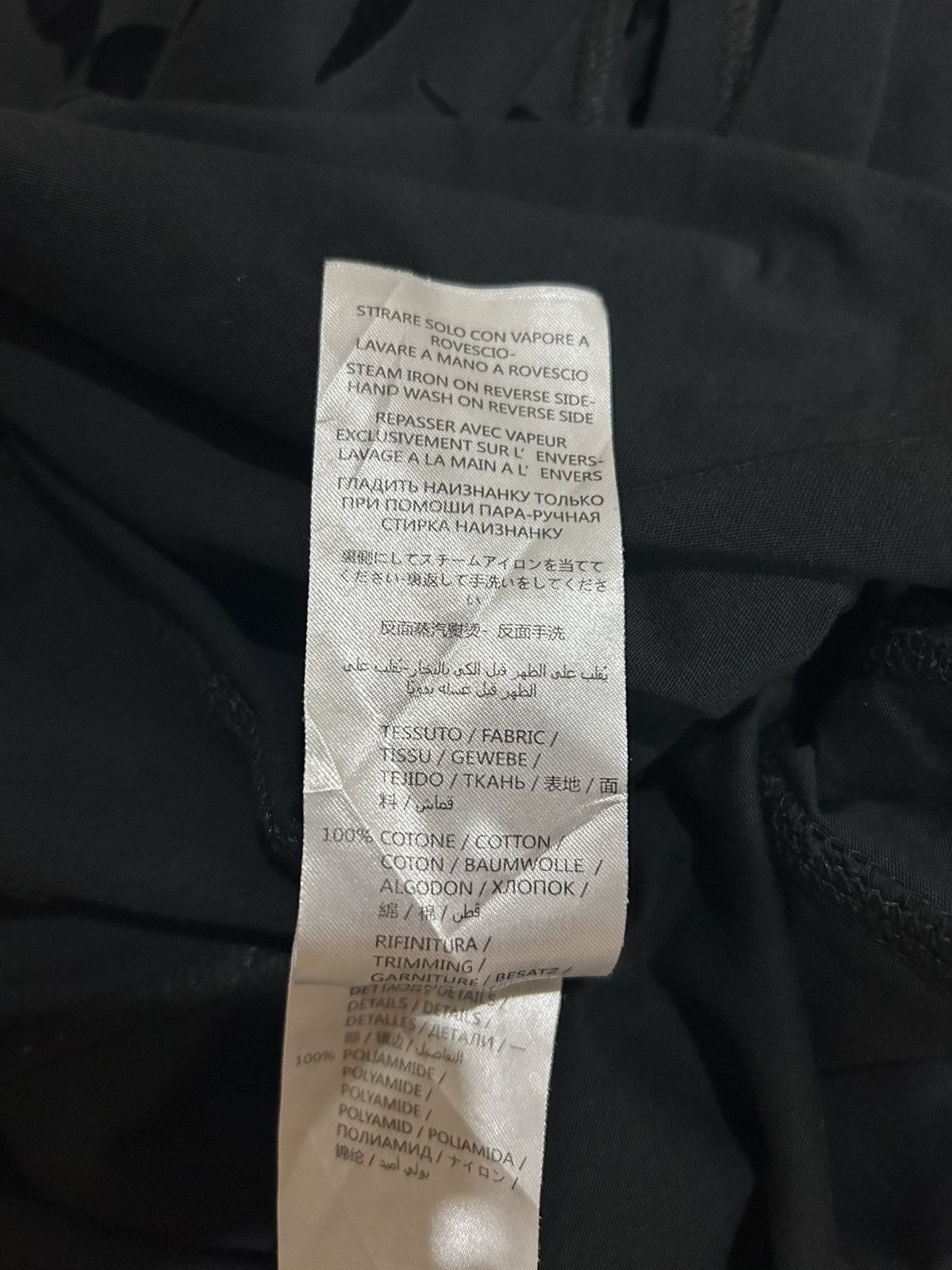Alexander McQueen MCQ Alexander Mcqueen Swallow Flocked Tee Size US XL / EU 56 / 4 - 6 Thumbnail