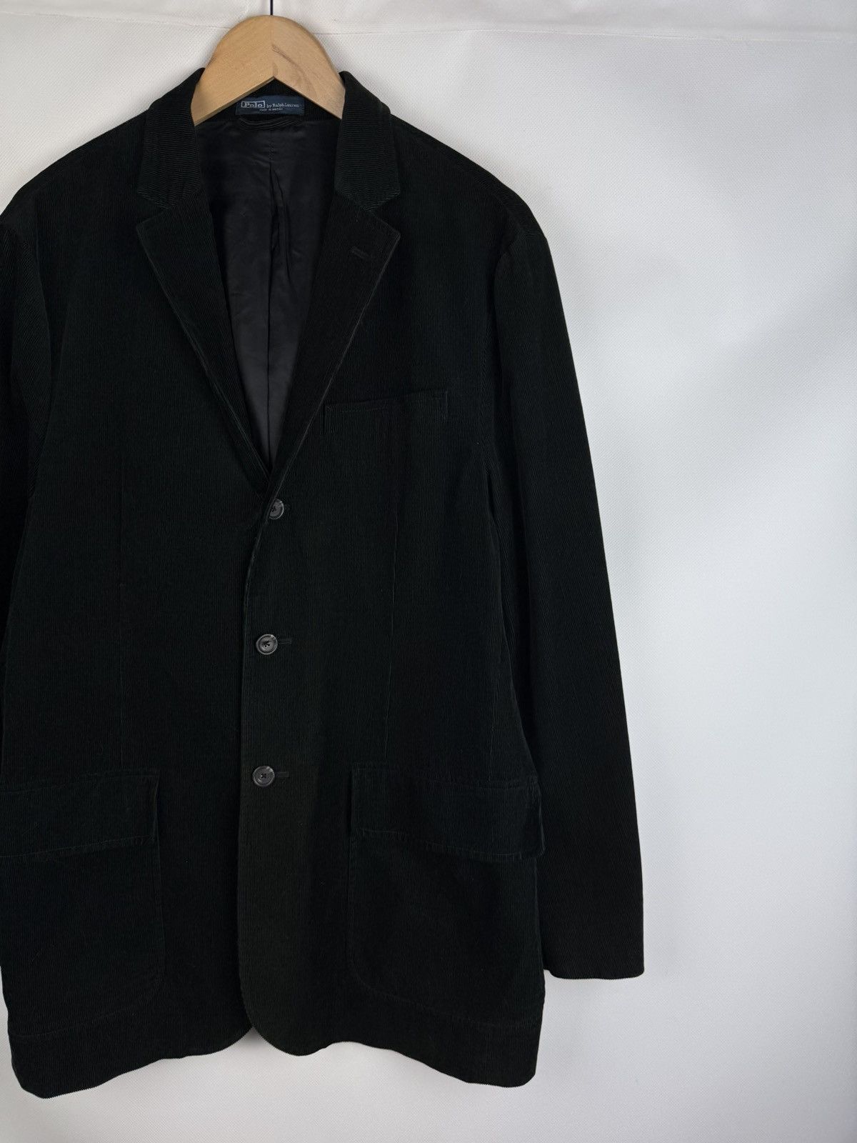 Vintage Polo By Ralph Lauren VTG Corduroy Blazer Jacket Sportcoat Size 42R - 3 Thumbnail