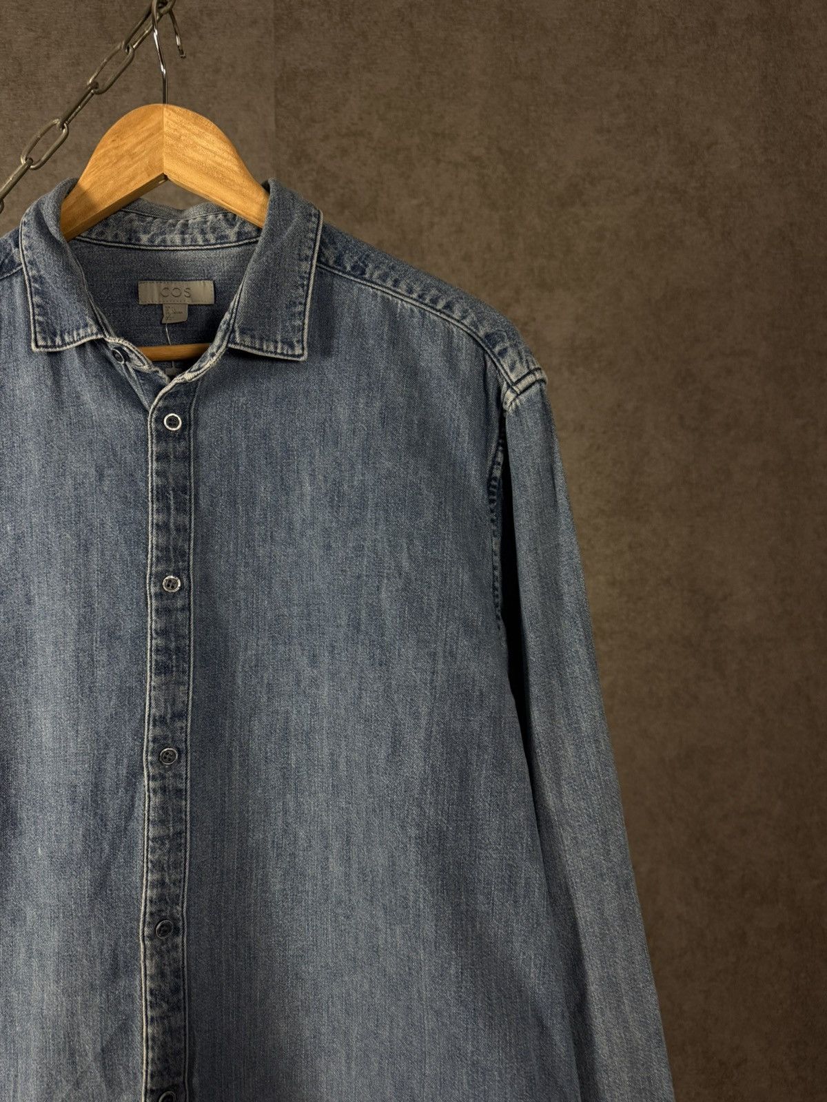 Cos COS designer denim shirt Size US L / EU 52-54 / 3 - 2 Thumbnail