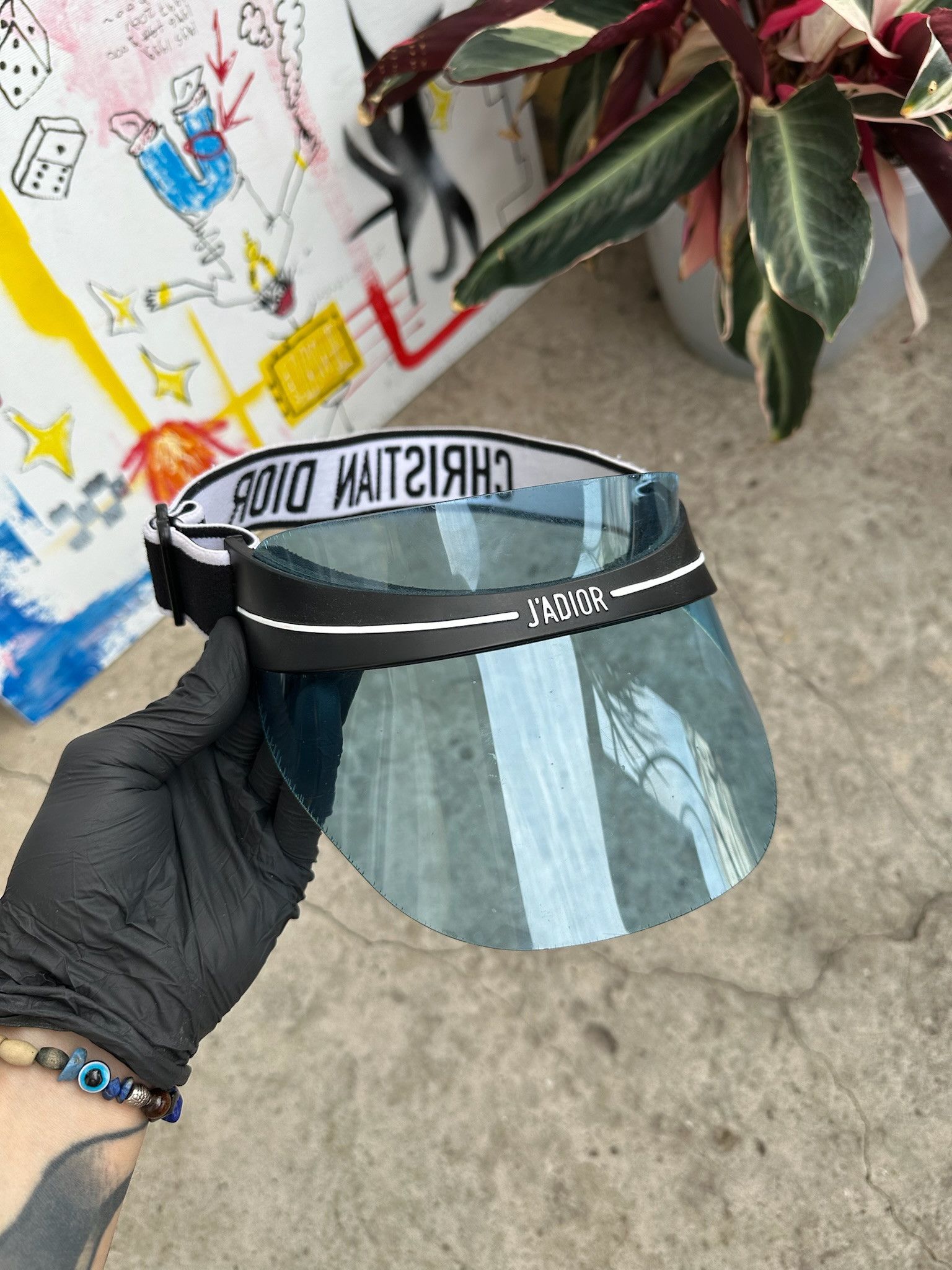 Dior Christian Dior Club 1 Visor Size ONE SIZE - 1 Thumbnail