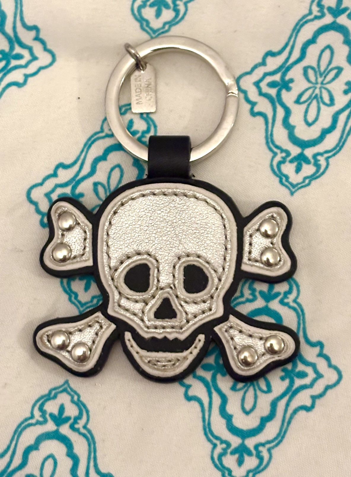 Coach Coach skull leather charm Size ONE SIZE - 1 Thumbnail