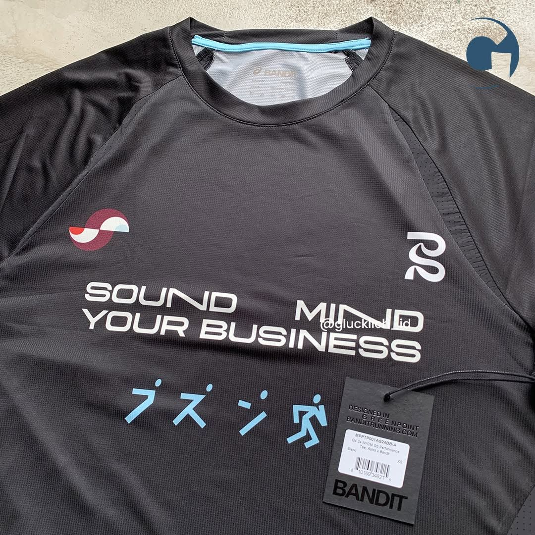 Other Bandit, x Asics Vento Performance Tee Pieced Size US XS / EU 42 / 0 - 4 Thumbnail