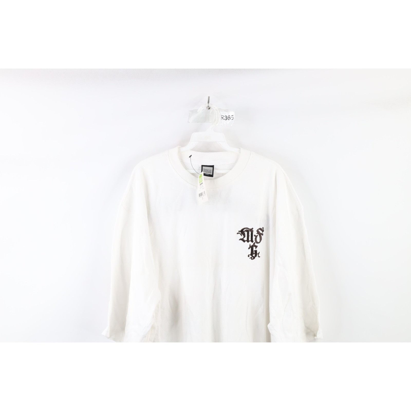 Marithe + Francois Girbaud × Vintage NOS Vintage Marithe Francois Girbaud Old English T-Shirt 3XL Size US XXL / EU 58 / 5 - 2 Thumbnail