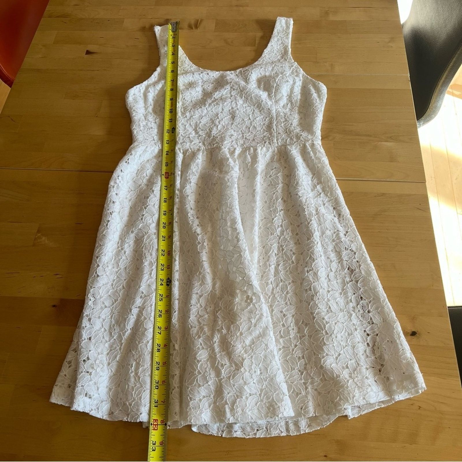 Other Lush NWT White Lace Sleeveless Tank Dress Women’s Size M Size M / US 6-8 / IT 42-44 - 8 Thumbnail