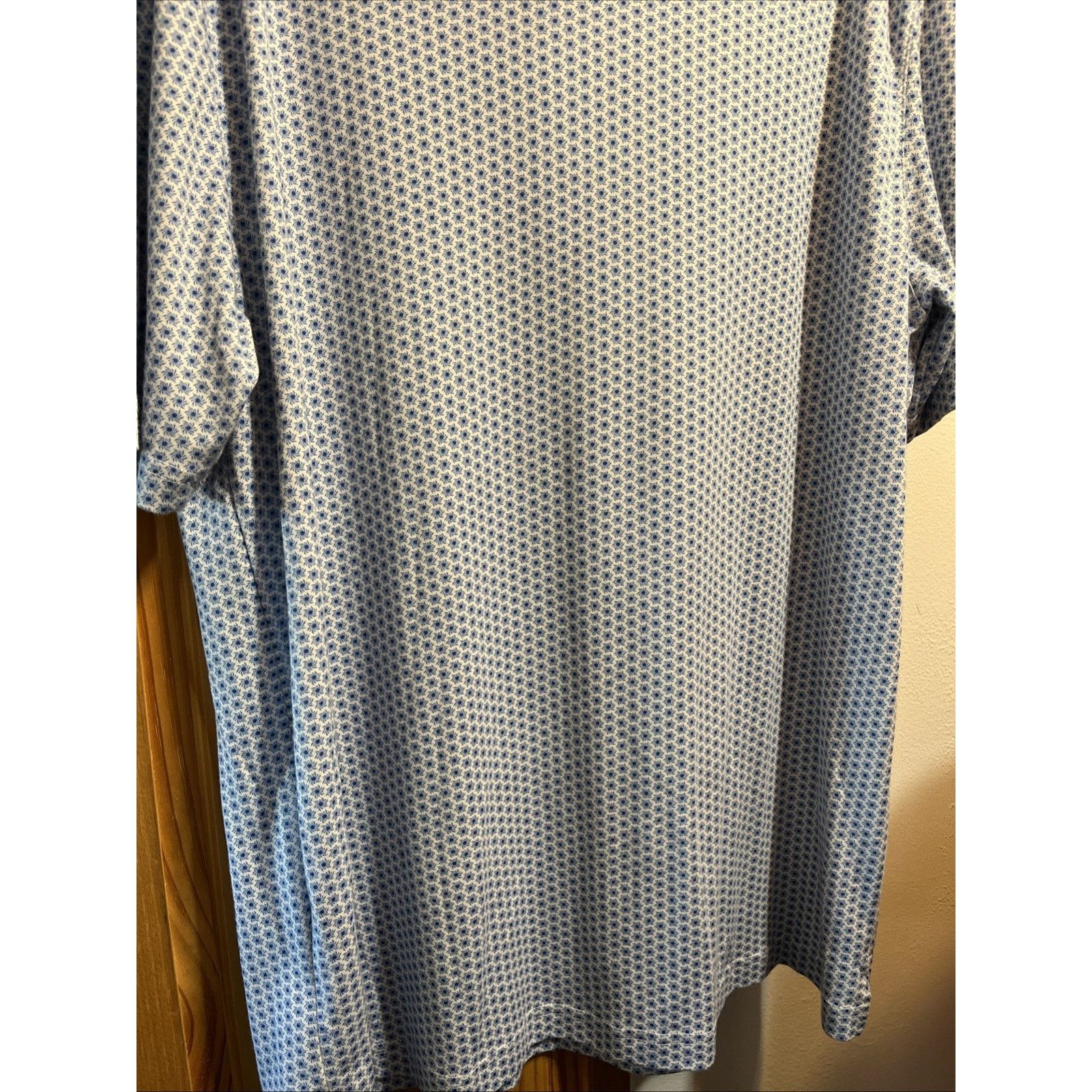 Greg Norman Greg Norman XL Polo Polyester Pima Cotton Blend Blue White Size US XL / EU 56 / 4 - 10 Thumbnail