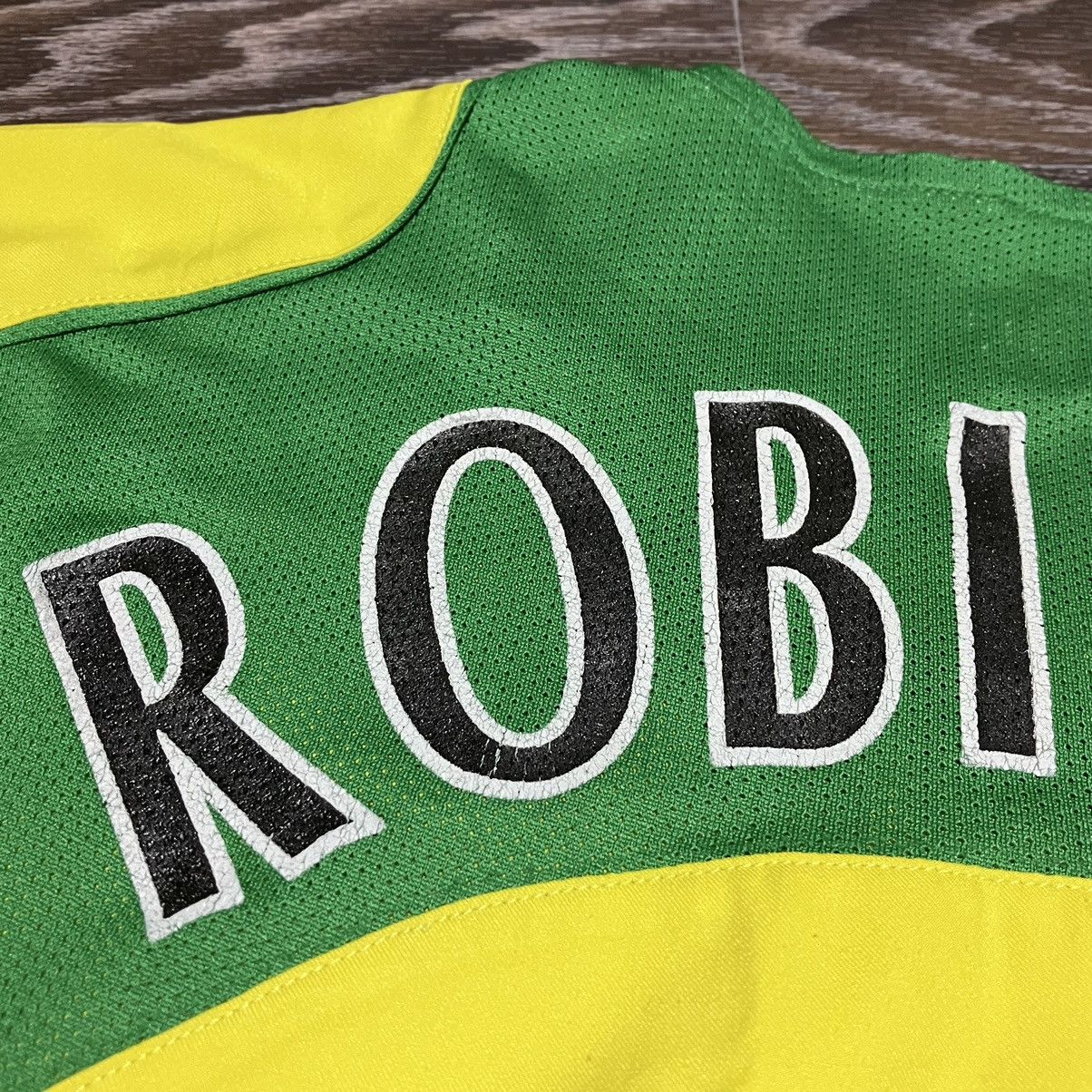 Nike Nike BRAZIL CBF 2004/06 Home Jersey #7 Robihno Fan Reprint Size US S / EU 44-46 / 1 - 9 Thumbnail