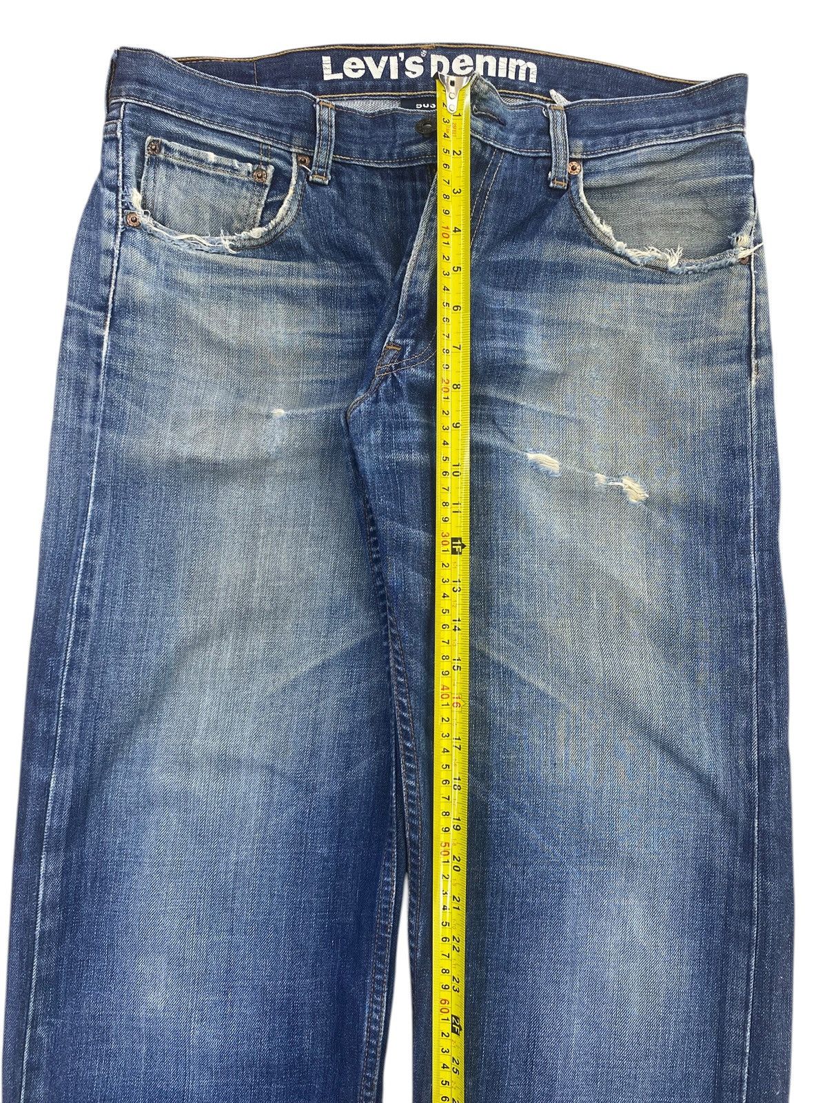 Levi's Vintage Levi’s Faded Wash Ripped Style Baggy Jeans Size US 34 / EU 50 - 6 Thumbnail
