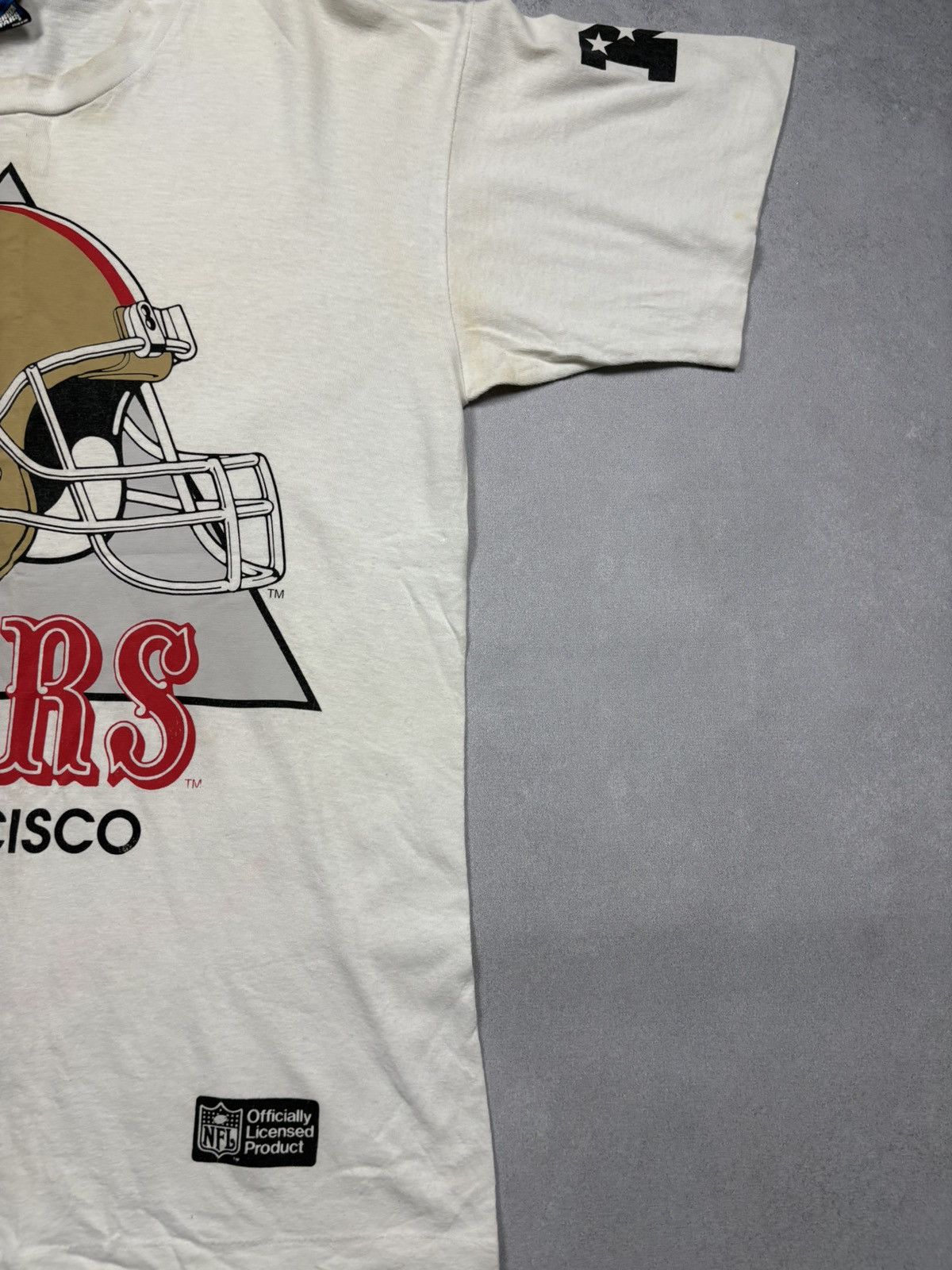 NFL 1990s San Francisco 49ers NFL Double Sided Tee Vintage Rare Size US L / EU 52-54 / 3 - 3 Thumbnail