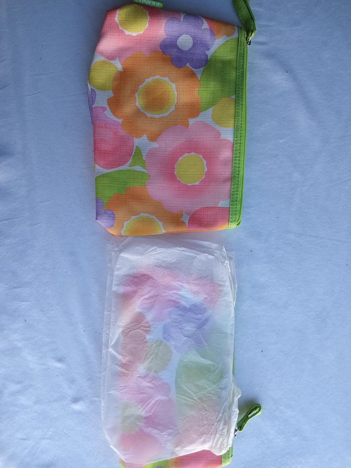 Clique Clinique Floral Makeup Pouch Set - Colorful Zip Bags Size ONE SIZE - 1 Thumbnail