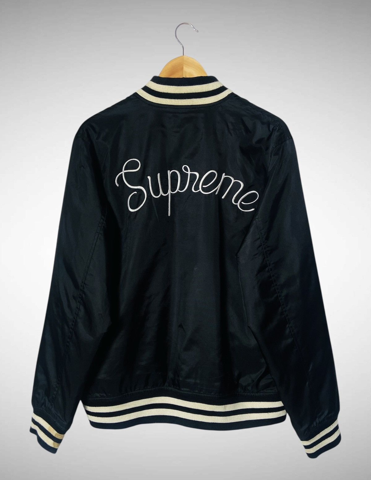 Supreme Supreme Crusaders Varsity Nylon Jacket Size US M / EU 48-50 / 2 - 2 Thumbnail