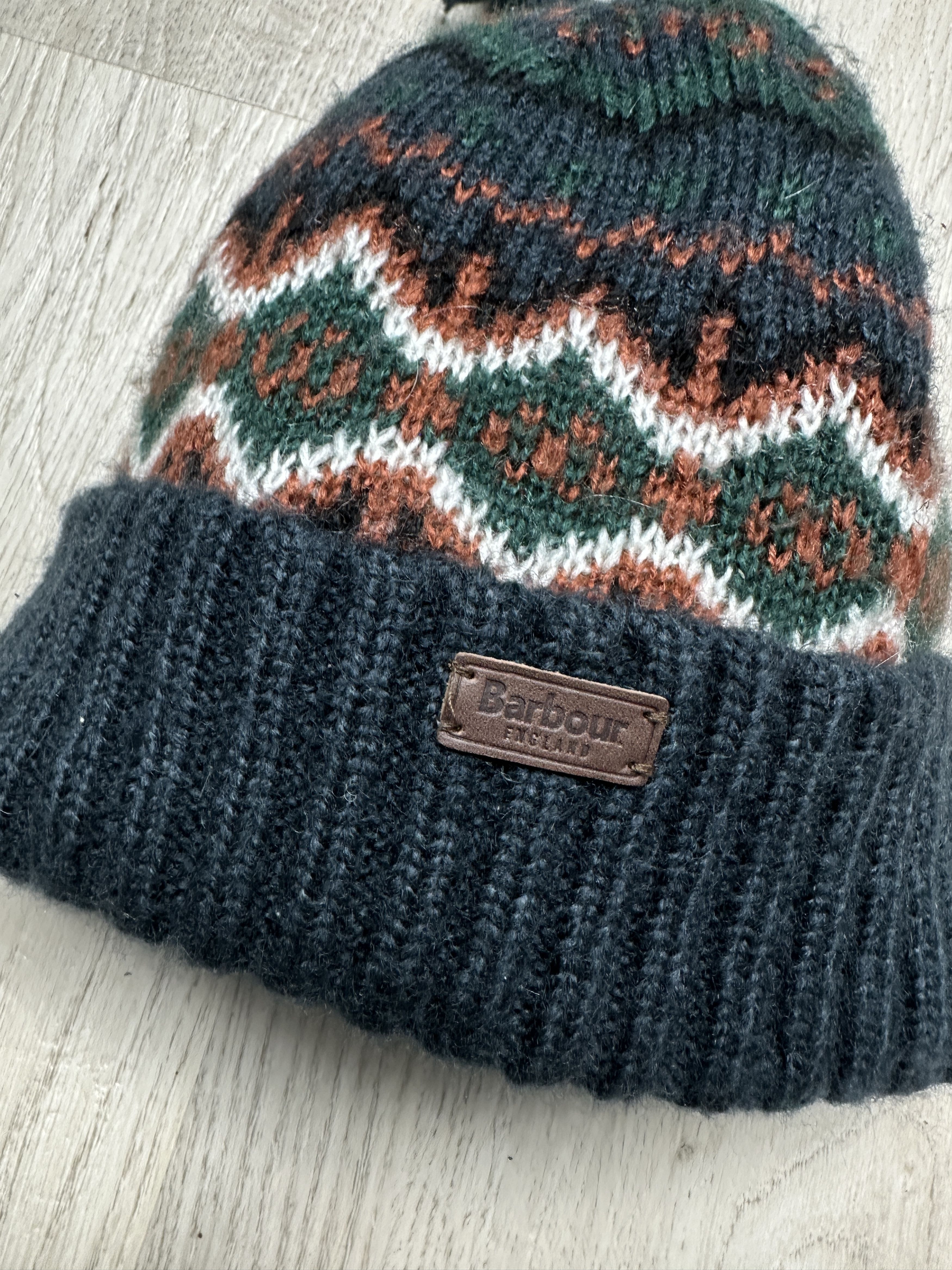 Barbour Barbour Mens Knit Beanie Hat Size ONE SIZE - 2 Thumbnail