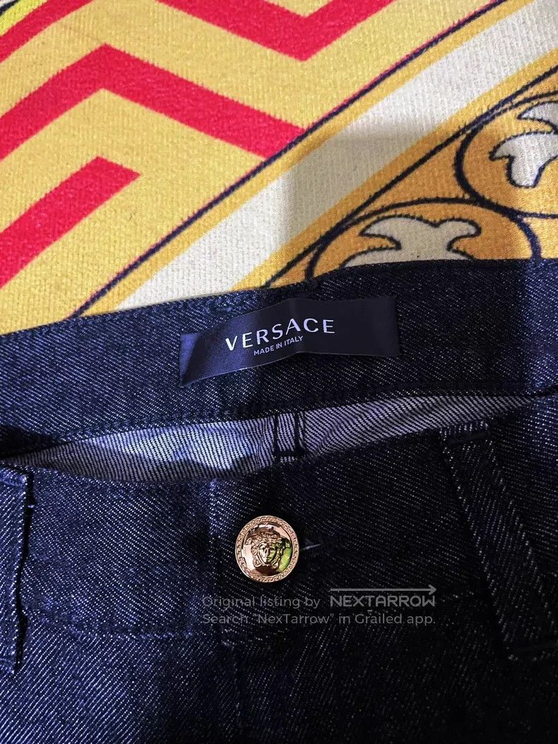 Versace Versace Hardware cowhide jeans Size US 34 / EU 50 - 3 Thumbnail
