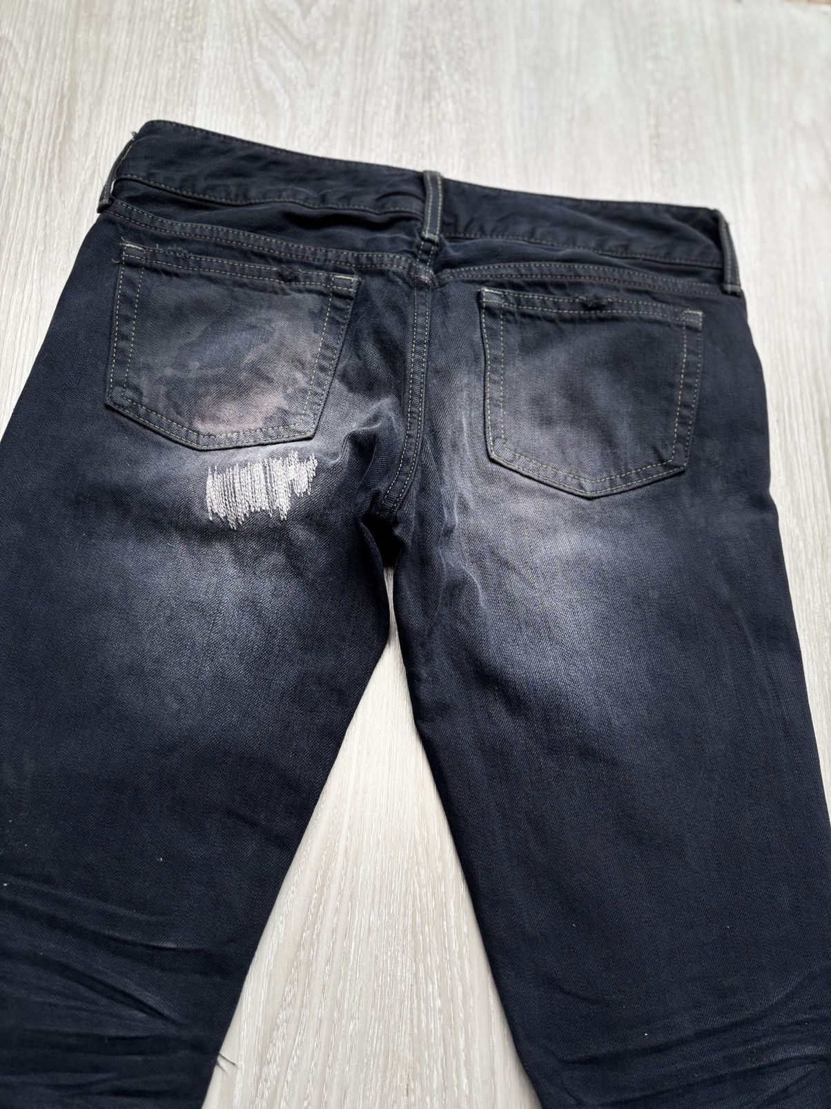 Japanese Brand SLY distressed flare jeans Size US 26 / EU 42 - 9 Thumbnail