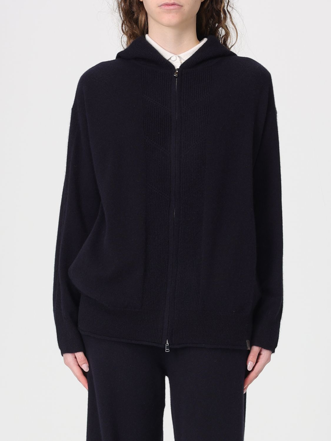 Max Mara Max Mara Sweater Woman Blue Size S / US 4 / IT 40 - 1 Thumbnail
