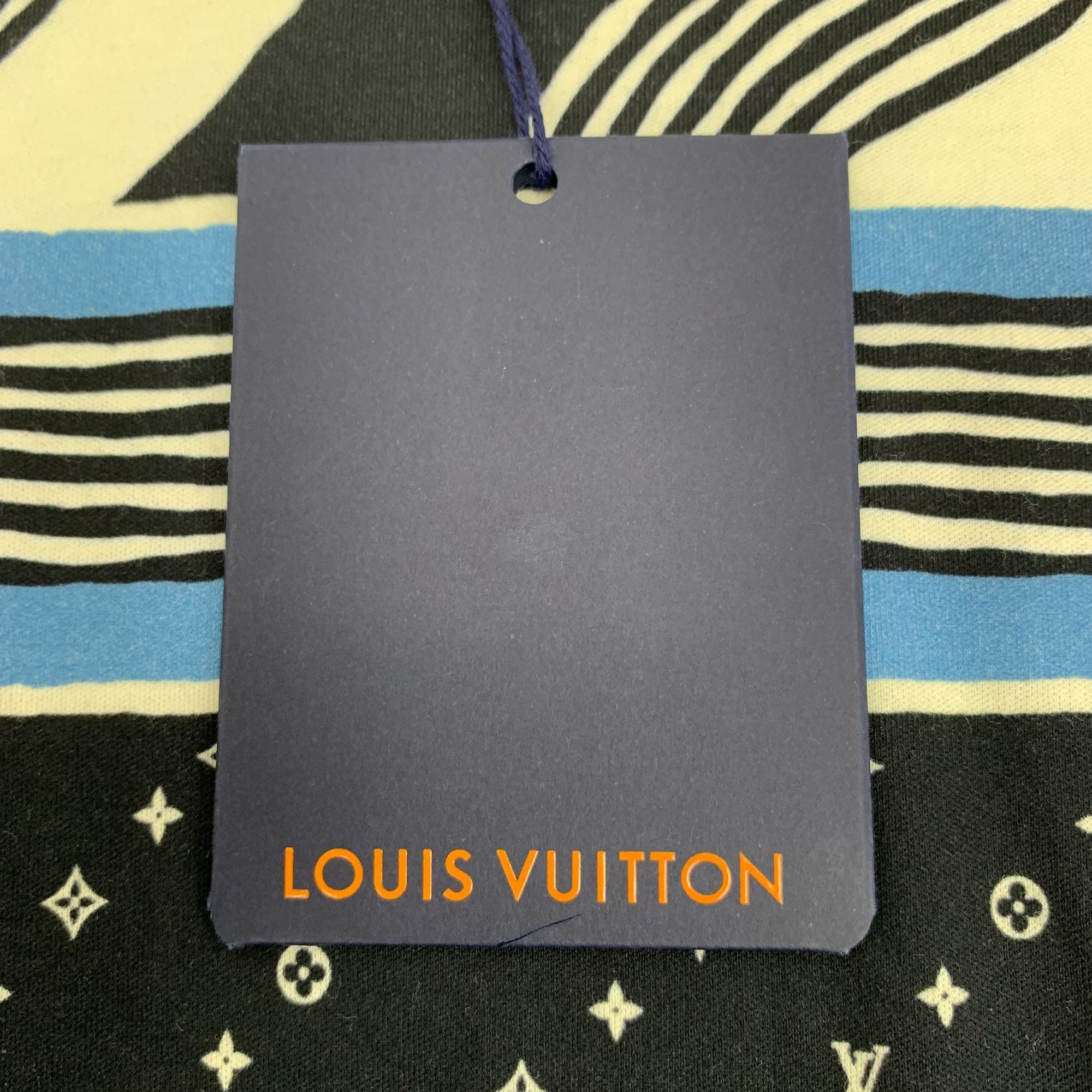 Louis Vuitton Louis Vuitton Multicolored Logo Striped Cotton Round-Neck Sh Size XS / US 0-2 / IT 36-38 - 5 Thumbnail