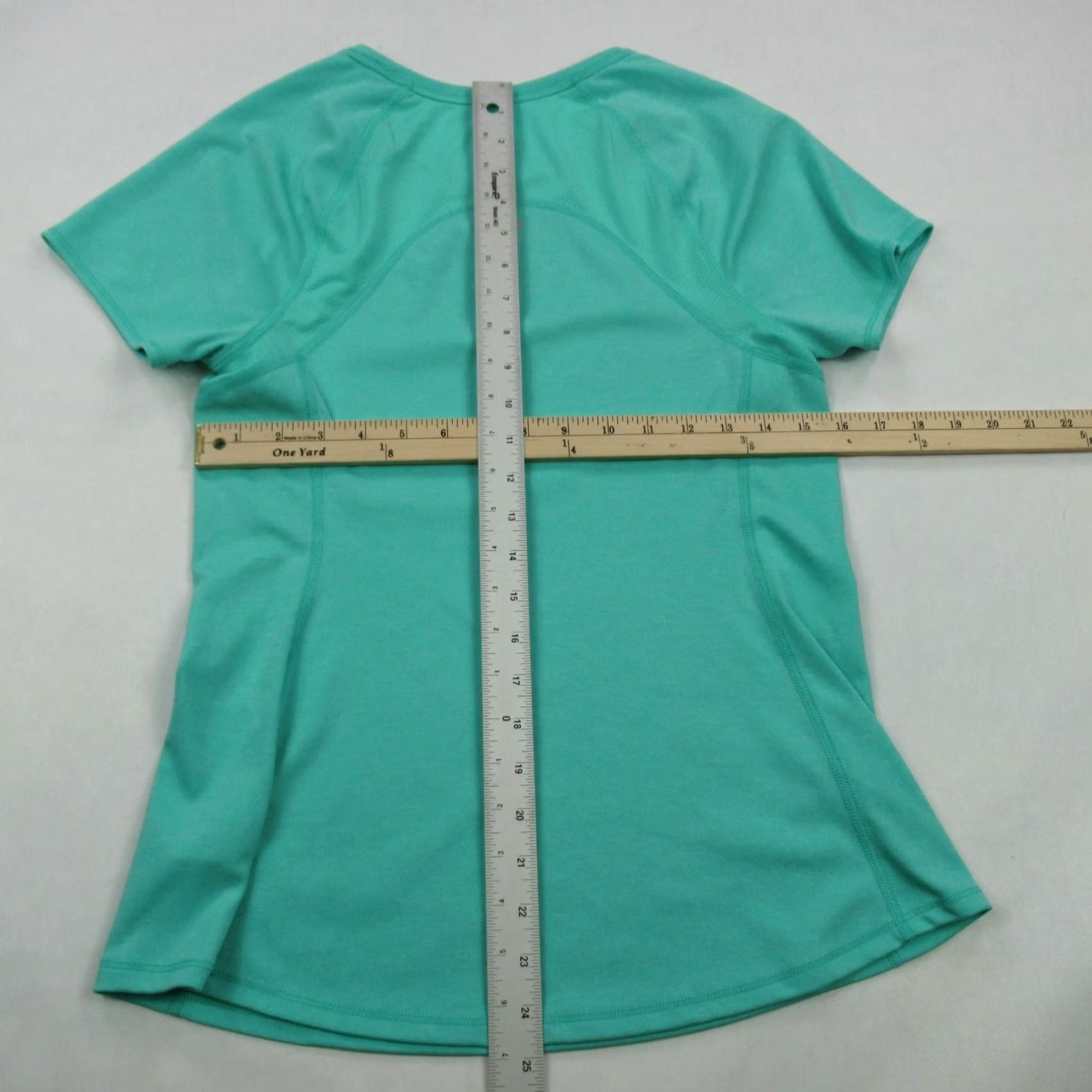 Old Navy Old Navy Shirt Womens Medium Green Activewear Short Sleeve Casual Breathable Size M / US 6-8 / IT 42-44 - 5 Thumbnail