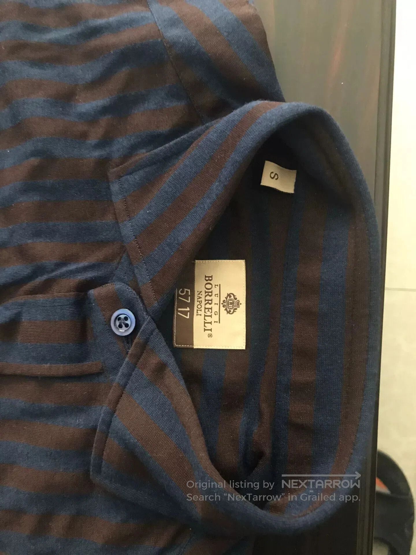 Luigi Borrelli new luigi borrelli striped casual shirt. Size US S / EU 44-46 / 1 - 2 Thumbnail