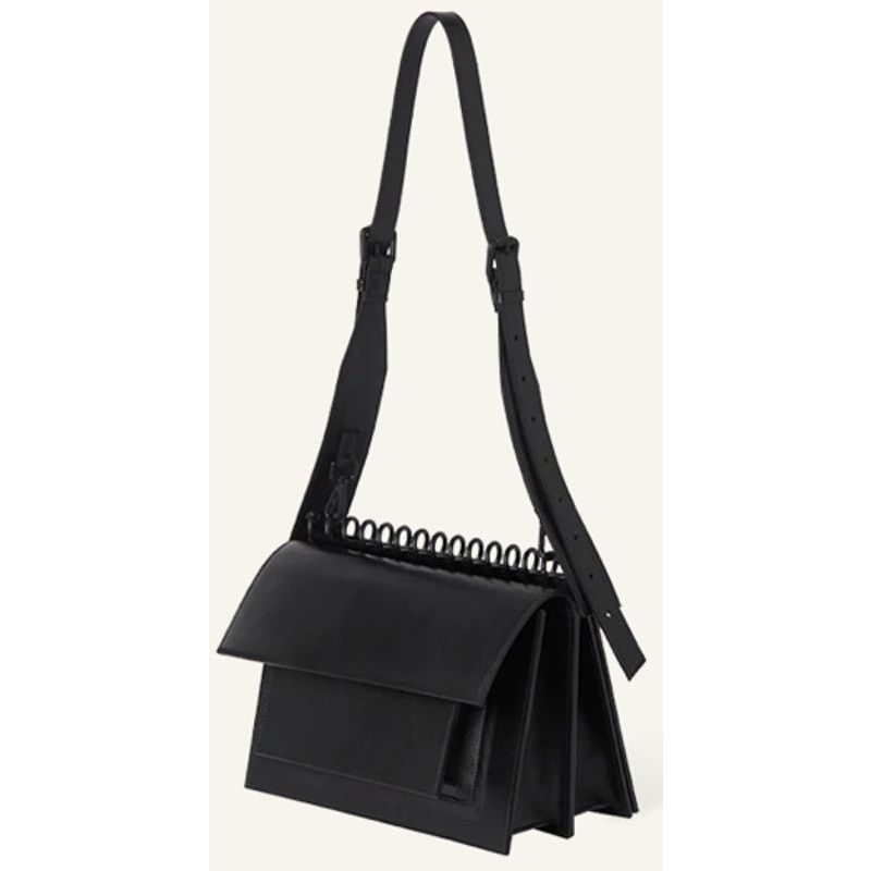 Other Atribut Handcrafted Black Leather Bag Detachable Strap Size ONE SIZE - 2 Thumbnail