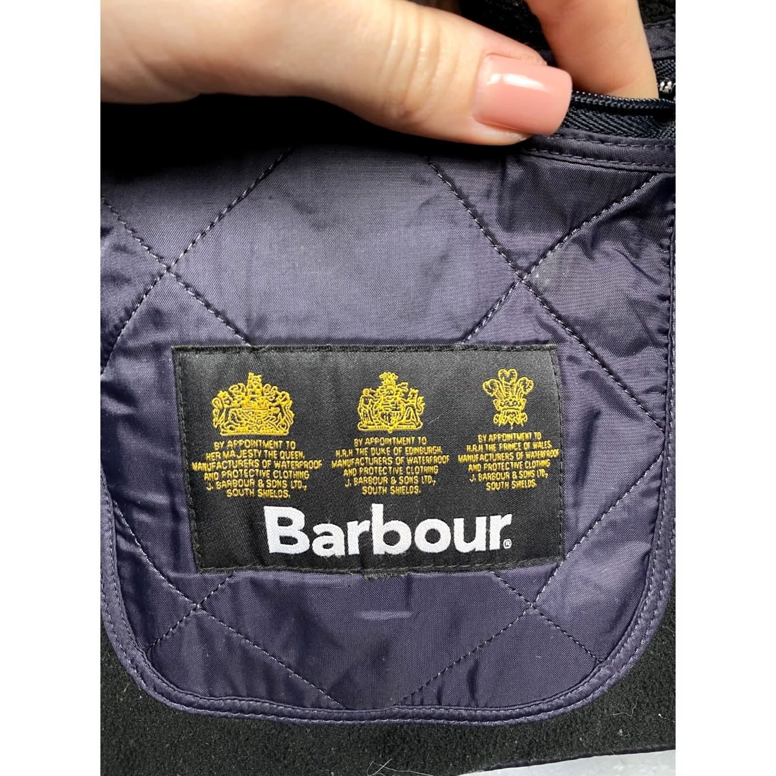 Barbour Barbour Liddesdale Jacket Quilted Barbour Womens Polarquilt Liddesdale Jacket S Quilted Blue Womens jacket Size S / US 4 / IT 40 - 5 Thumbnail
